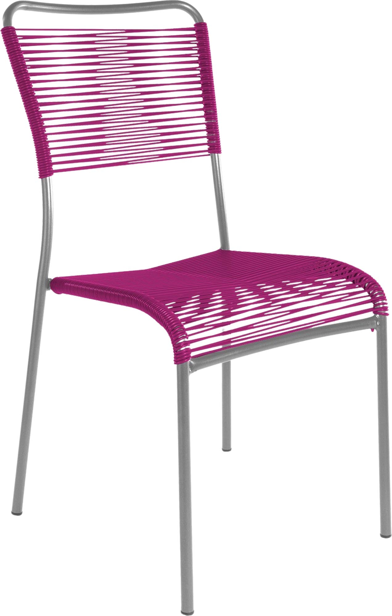 Entdecken Sie den Mendrisio Spaghettistuhl von Schaffner – zeitloses Design, hoher Komfort und wetterfest für jeden Außenbereich.