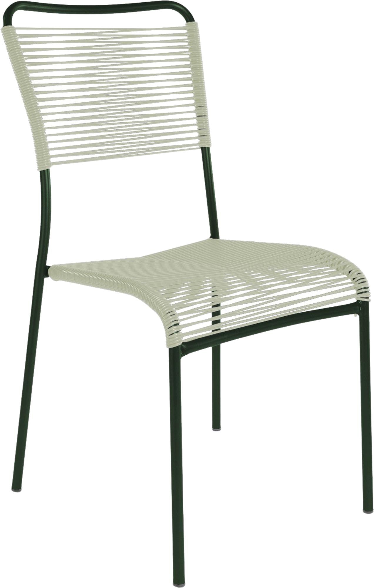 Spaghettistuhl Mendrisio: Komfort und Design für jeden Aussenbereich.