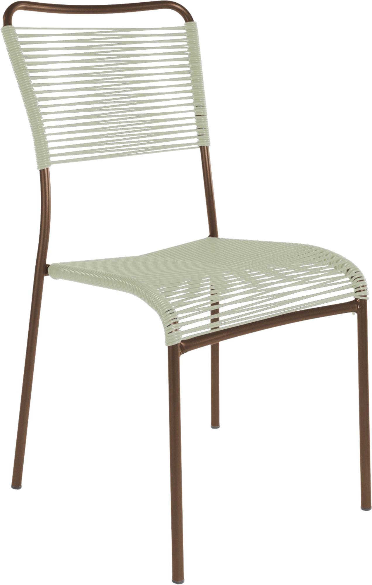 Spaghettistuhl Mendrisio: Zeitloser Komfort für Terrasse und Balkon.