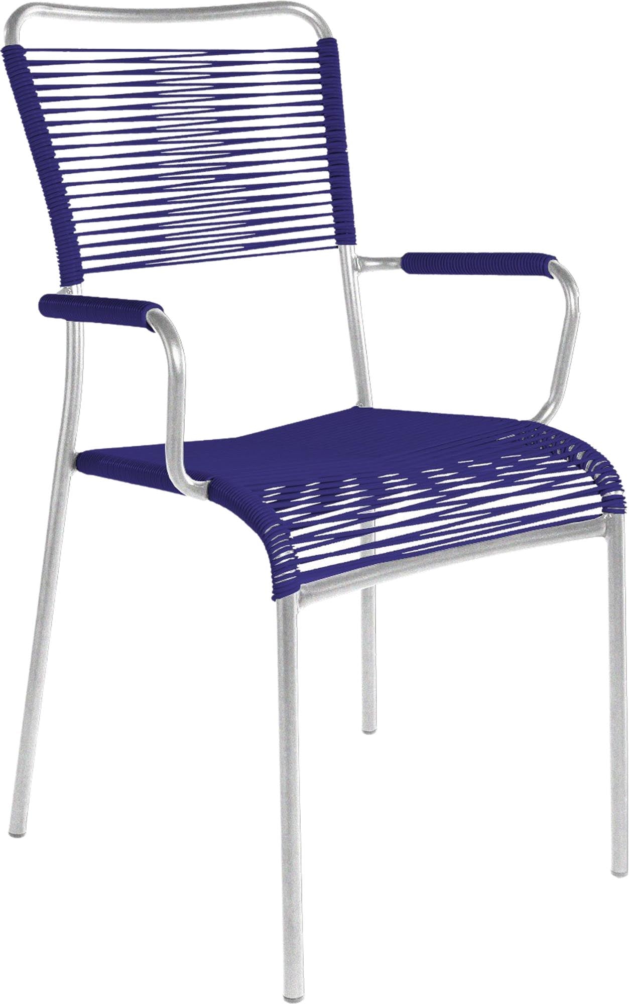 Der Spaghettistuhl Mendrisio von Schaffner vereint Komfort und Stil mit seinen praktischen Armlehnen – perfekt für jedes moderne Zuhause.