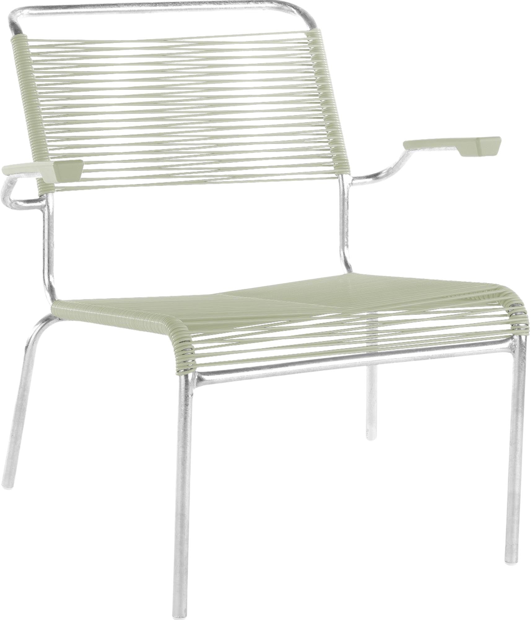 Säntis Lounger: Eleganter Komfort im Spaghetti-Design von Schaffner.