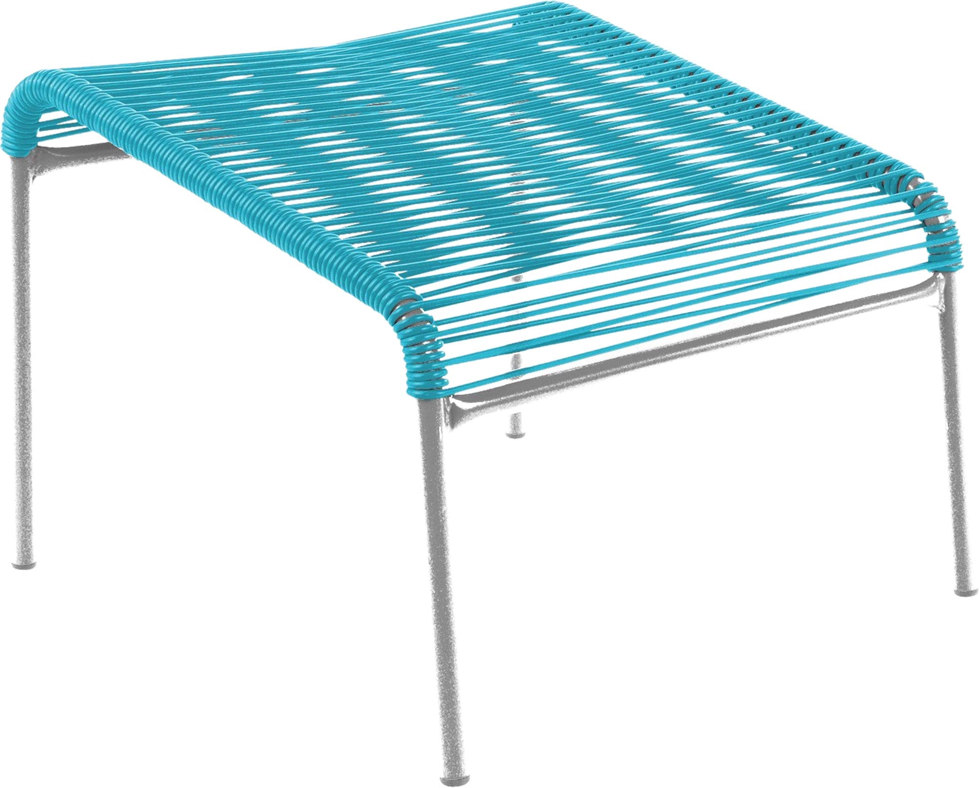 Entdecken Sie den Hocker Lounger Spaghetti von Schaffner – stilvoller Komfort für Ihre Terrasse oder den Garten.