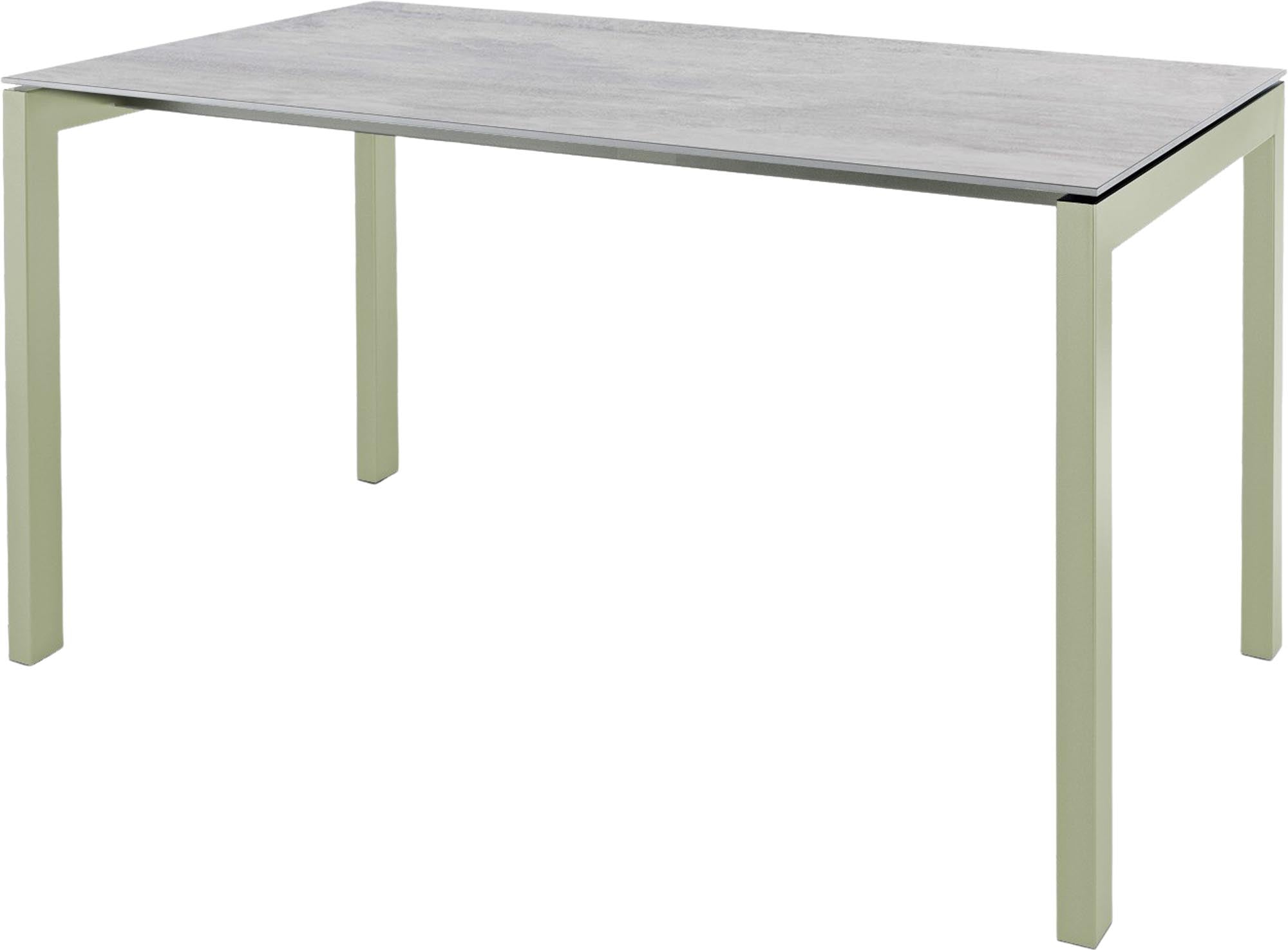 Luzern Glasfaser-Gartentisch 140x80 in Stromboli hell präsentiert im Onlineshop von KAQTU Design AG. Gartentisch ist von Schaffner