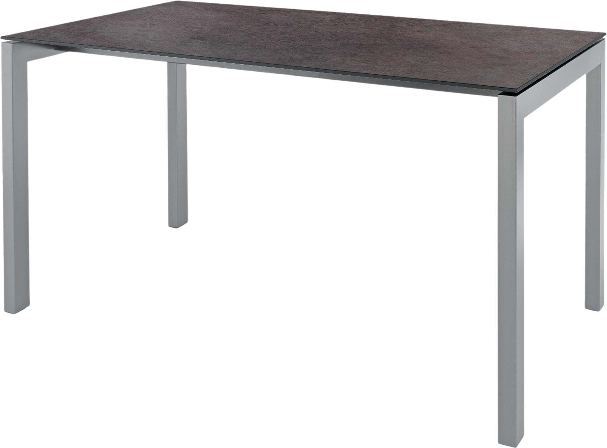 Luzern Glasfaser-Gartentisch 140x80 in Cooperfield präsentiert im Onlineshop von KAQTU Design AG. Gartentisch ist von Schaffner