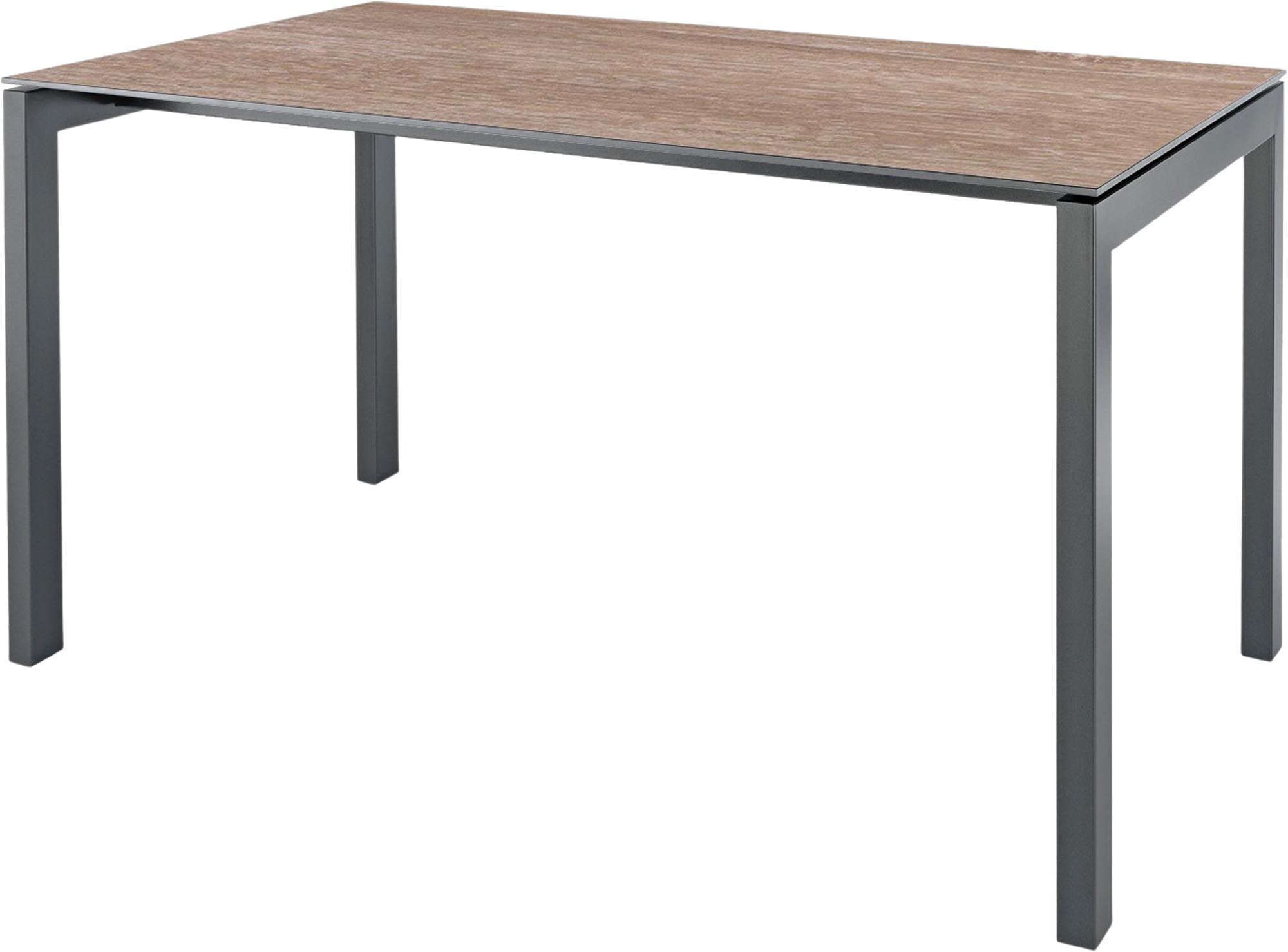 Moderner Fiberglastisch Luzern 140 x 80 von Schaffner – ideal für stilvolle Außenbereiche und gemütliche Zusammenkünfte.