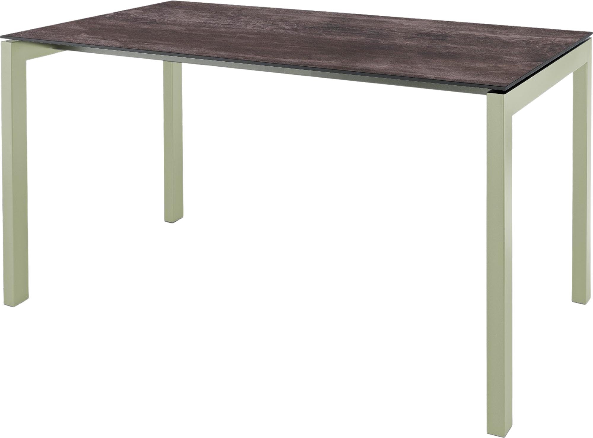 Luzern Glasfaser-Gartentisch 220x100 in Stromboli dunkel präsentiert im Onlineshop von KAQTU Design AG. Gartentisch ist von Schaffner
