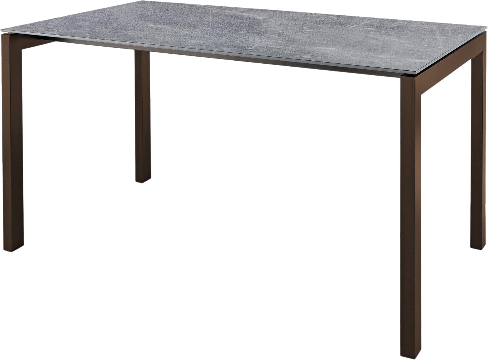 Eleganter Fiberglastisch Luzern 220 x 100 von Schaffner: wetterfest, stabil und ideal für jeden Garten. Perfekt für gesellige Stunden im Freien.