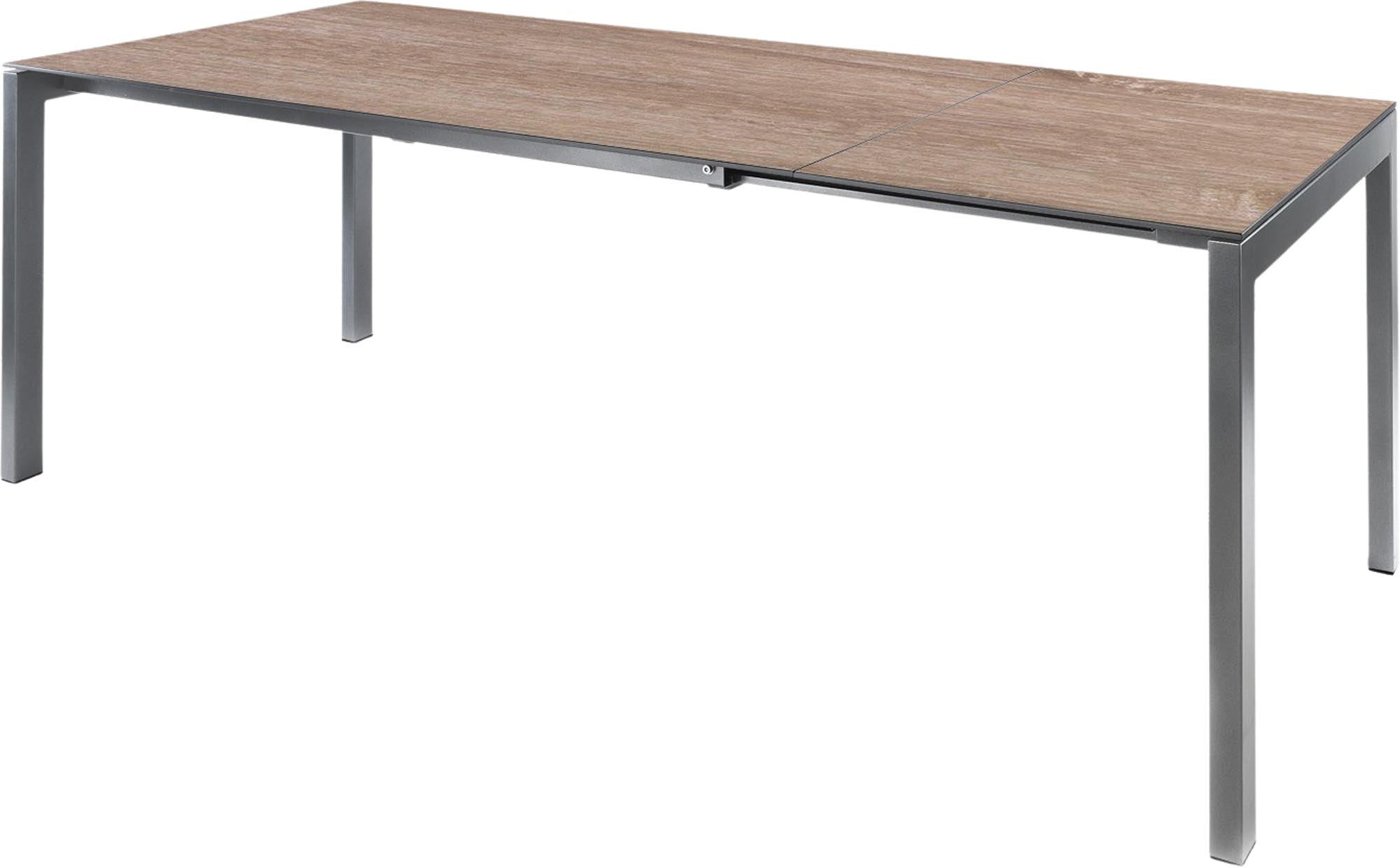 Moderner Fiberglastisch Luzern von Schaffner, ausziehbar von 220 auf 280 cm – ideal für stilvolle Essbereiche.