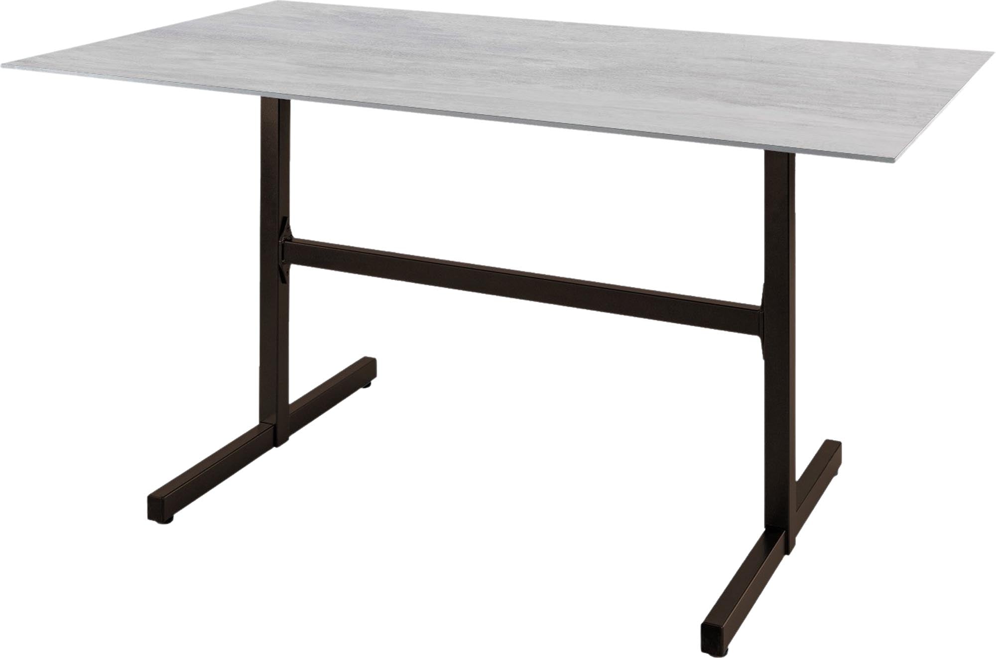 Hochwertiger Fiberglastisch Basel 140 x 80 von Schaffner – ideal für entspannte Stunden im Freien und stilvolle Gartenmöbel.