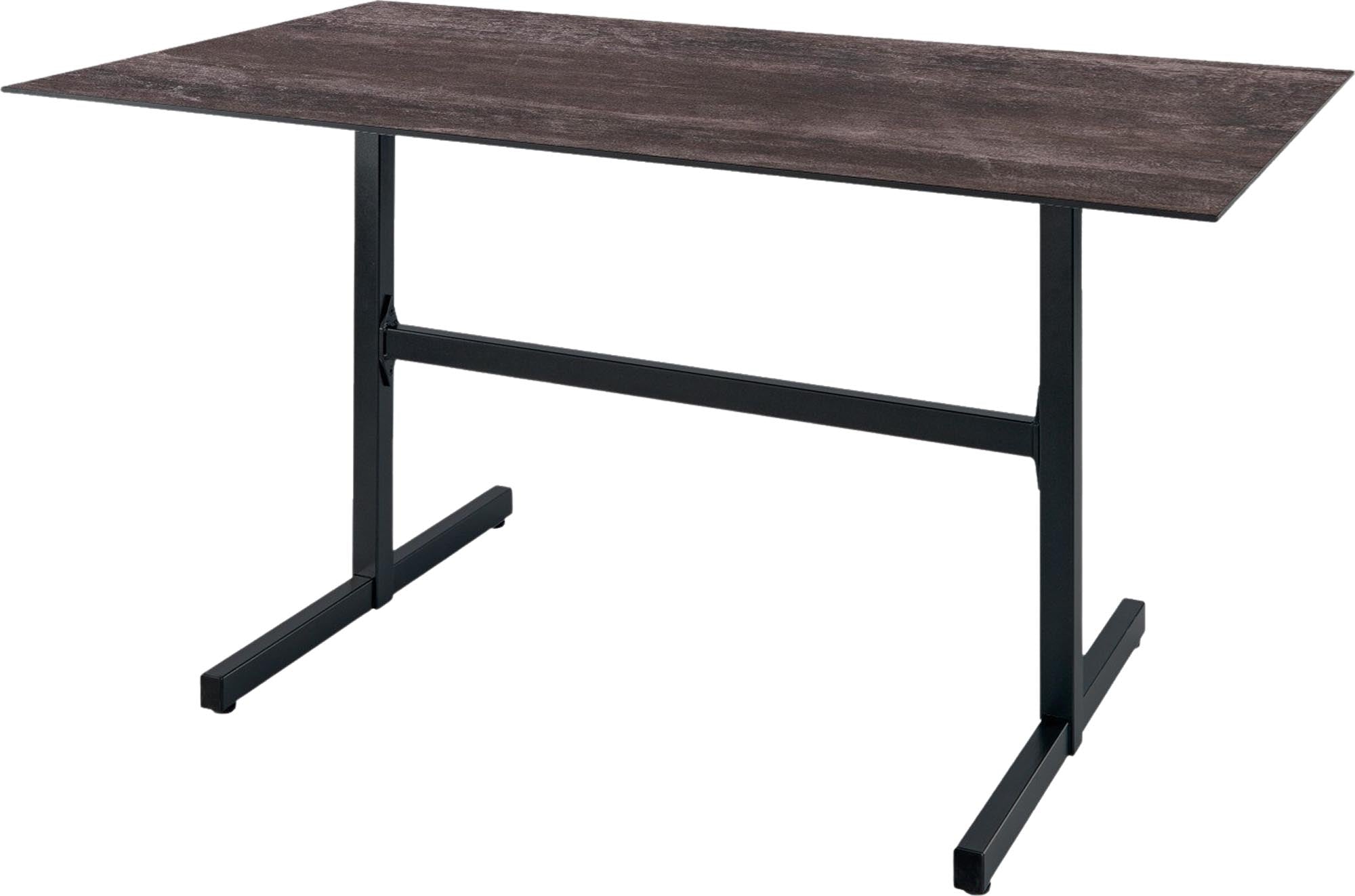 Luzern Glasfaser-Gartentisch Decor 160x90 klappbar in Stromboli dunkel präsentiert im Onlineshop von KAQTU Design AG. Gartentisch ist von Schaffner