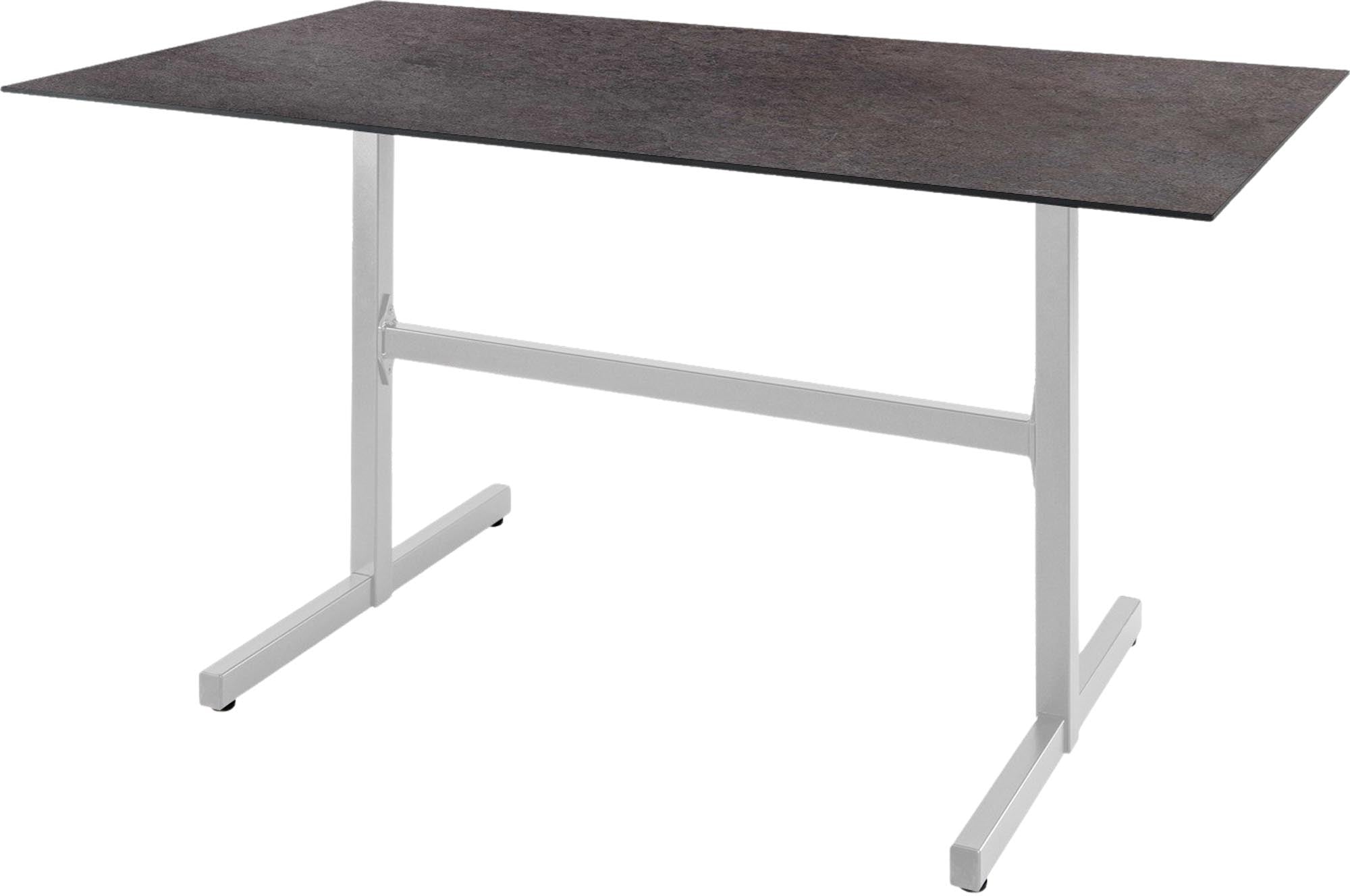 Luzern Glasfaser-Gartentisch Decor 160x90 klappbar in Cooperfield präsentiert im Onlineshop von KAQTU Design AG. Gartentisch ist von Schaffner