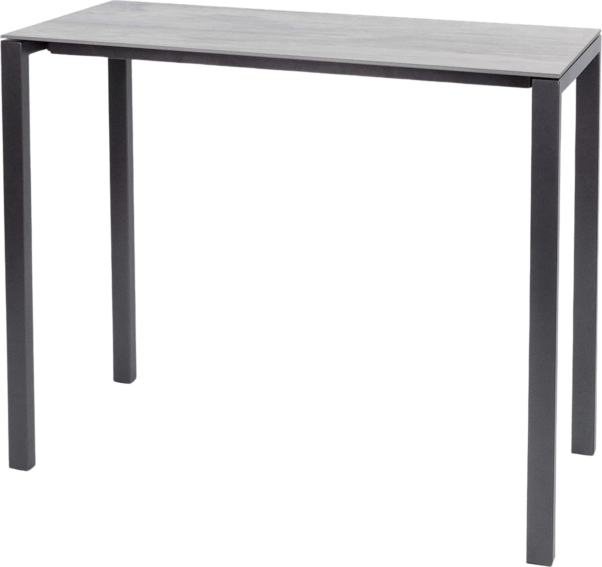 Luzern Glasfaser-Stehtisch Outdoor Decor 140x60 in Stromboli hell präsentiert im Onlineshop von KAQTU Design AG. Hochtisch Outdoor ist von Schaffner
