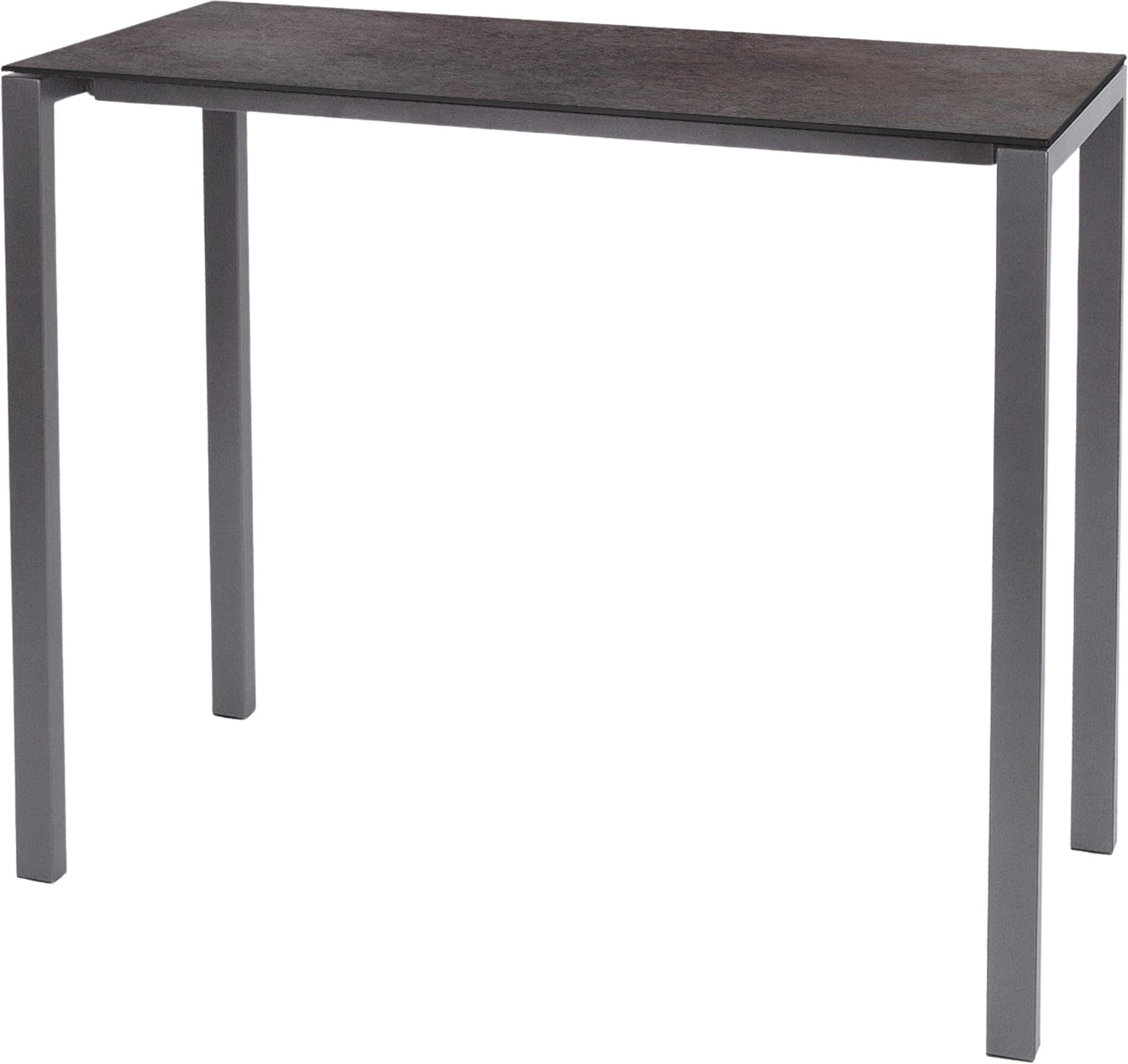 Eleganter Hochtisch Luzern von Schaffner, ideal für Terrasse und Garten. Wetterfest, leicht und perfekt für gesellige Abende im Freien.