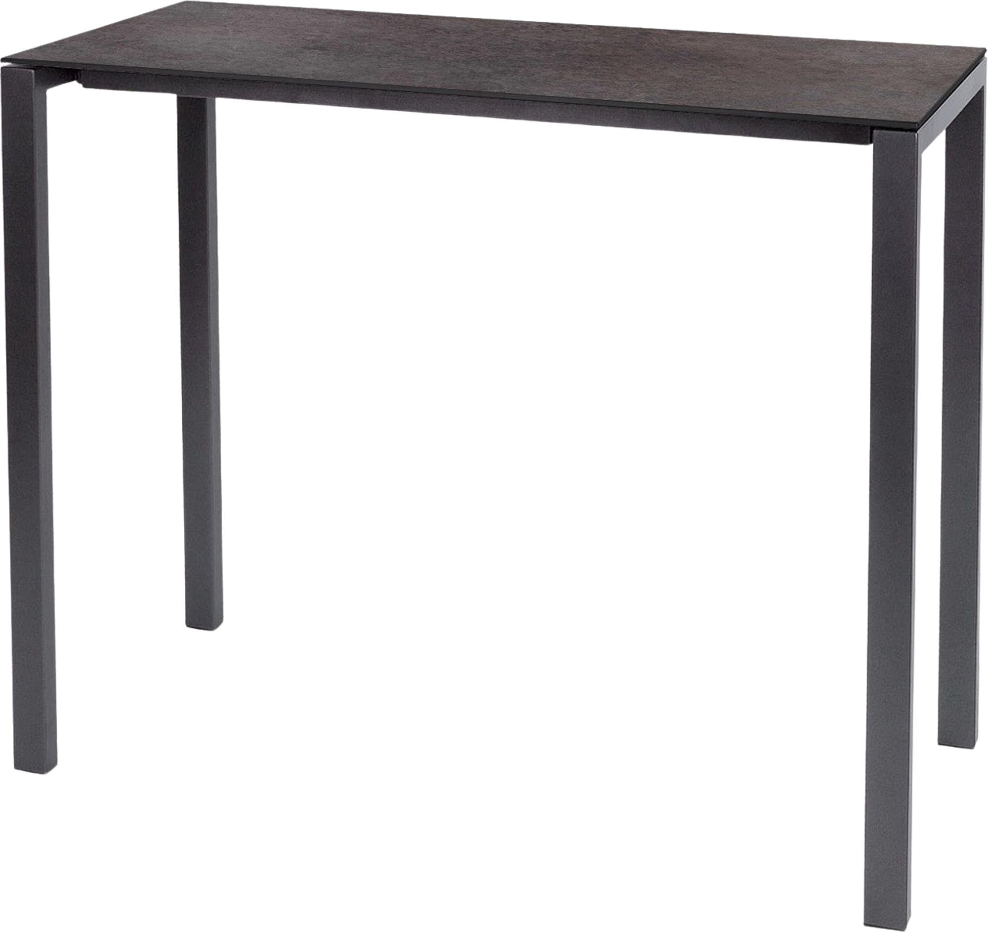 Moderner Hochtisch Luzern von Schaffner, perfekt für Outdoor-Bereiche. Leicht, langlebig und stilvoll – ideal für gesellige Stunden im Freien.