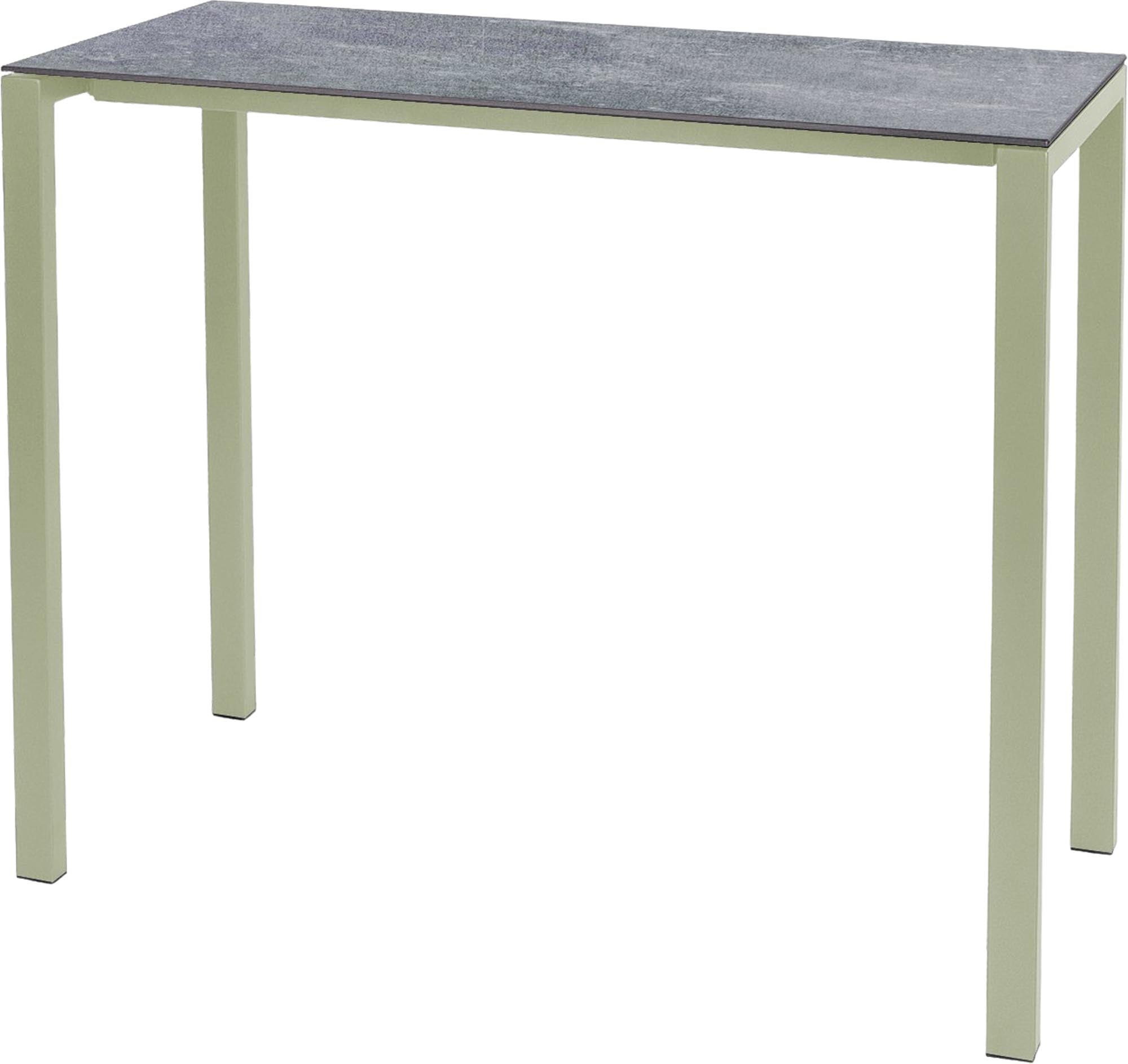 Luzern Glasfaser-Stehtisch Outdoor Decor 140x60 in Beton präsentiert im Onlineshop von KAQTU Design AG. Hochtisch Outdoor ist von Schaffner