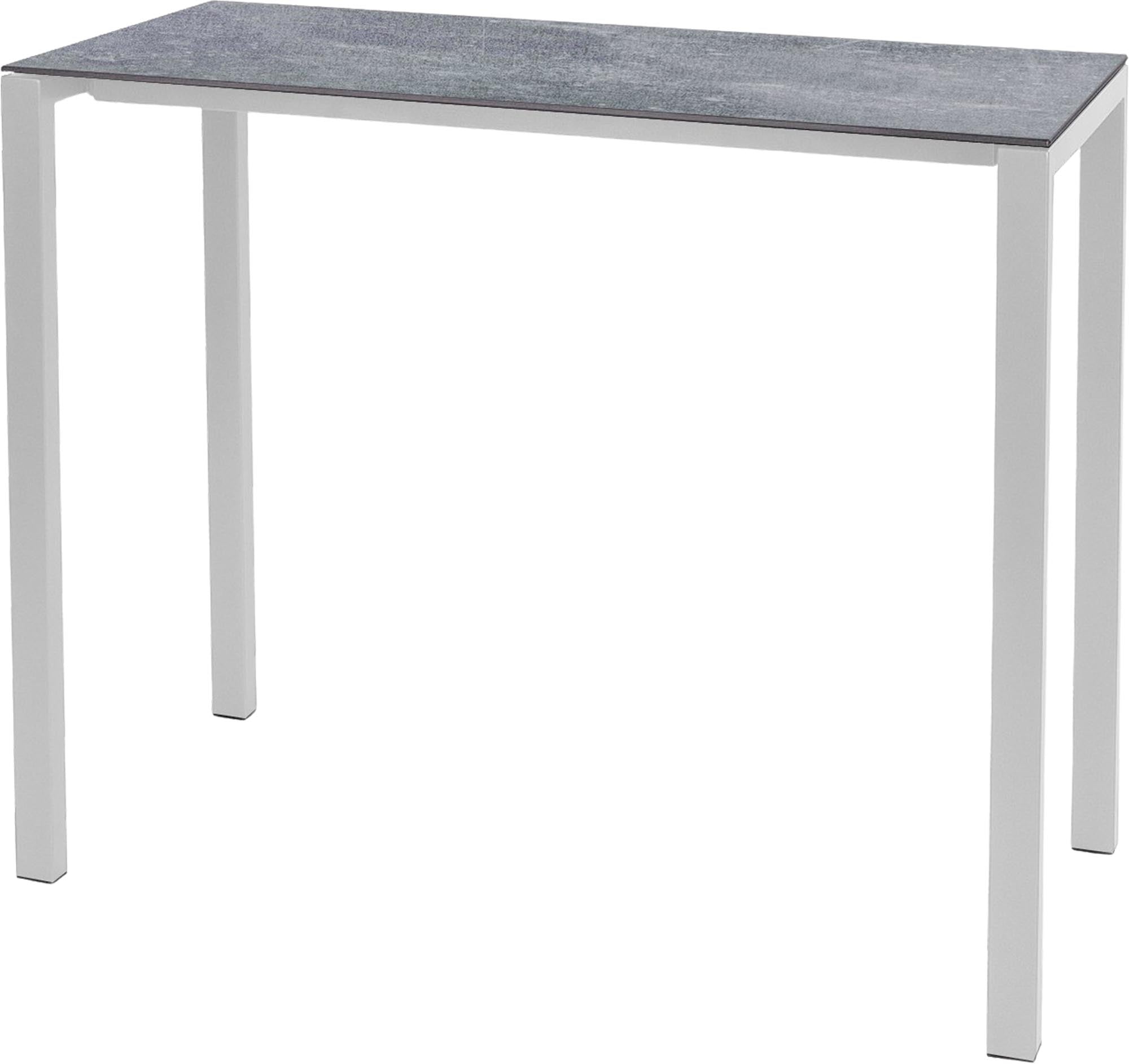 Luzern Glasfaser-Stehtisch Outdoor Decor 140x60 in Beton präsentiert im Onlineshop von KAQTU Design AG. Hochtisch Outdoor ist von Schaffner