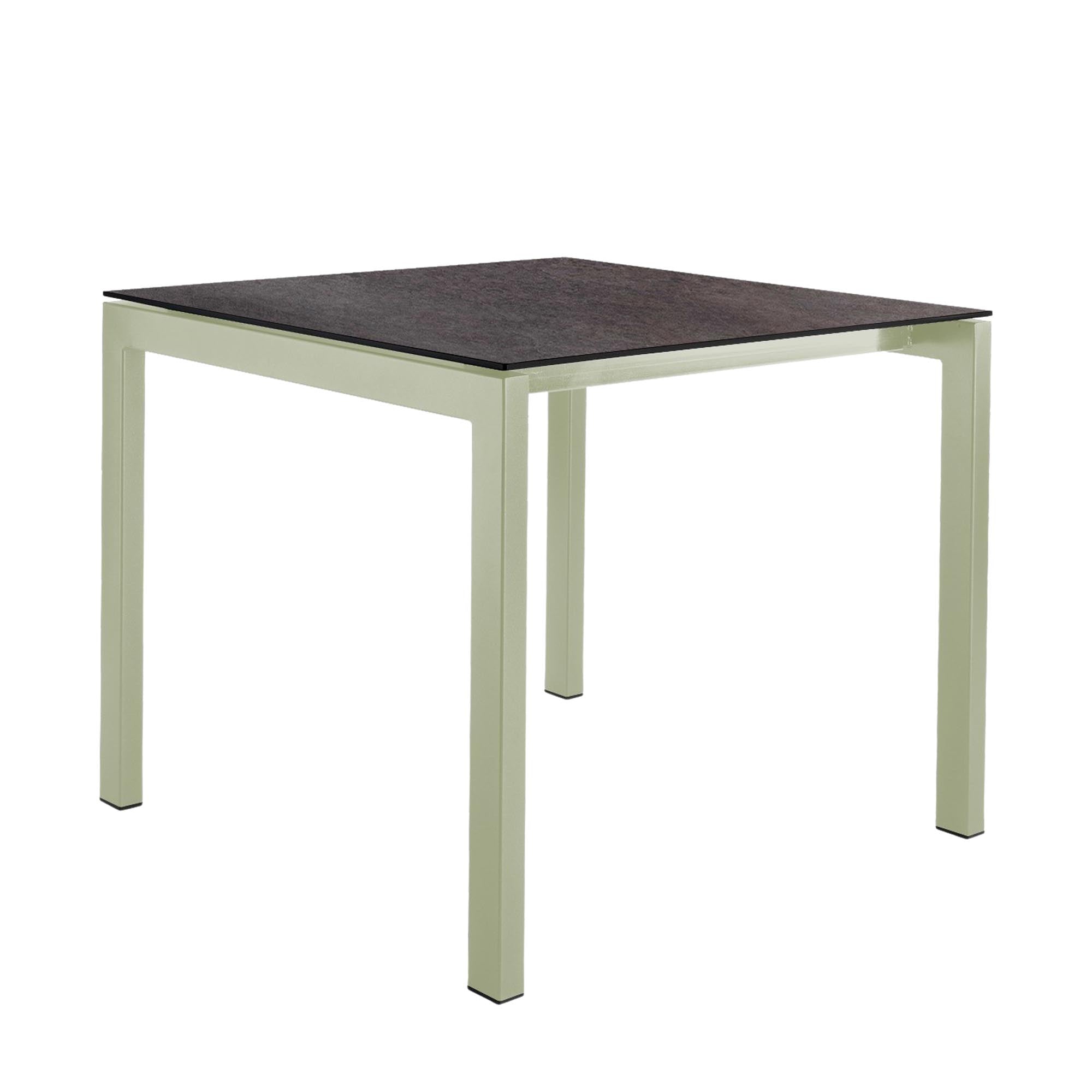 Luzern Glasfaser-Gartentisch Decor 80x80 in Cooperfield präsentiert im Onlineshop von KAQTU Design AG. Gartentisch ist von Schaffner