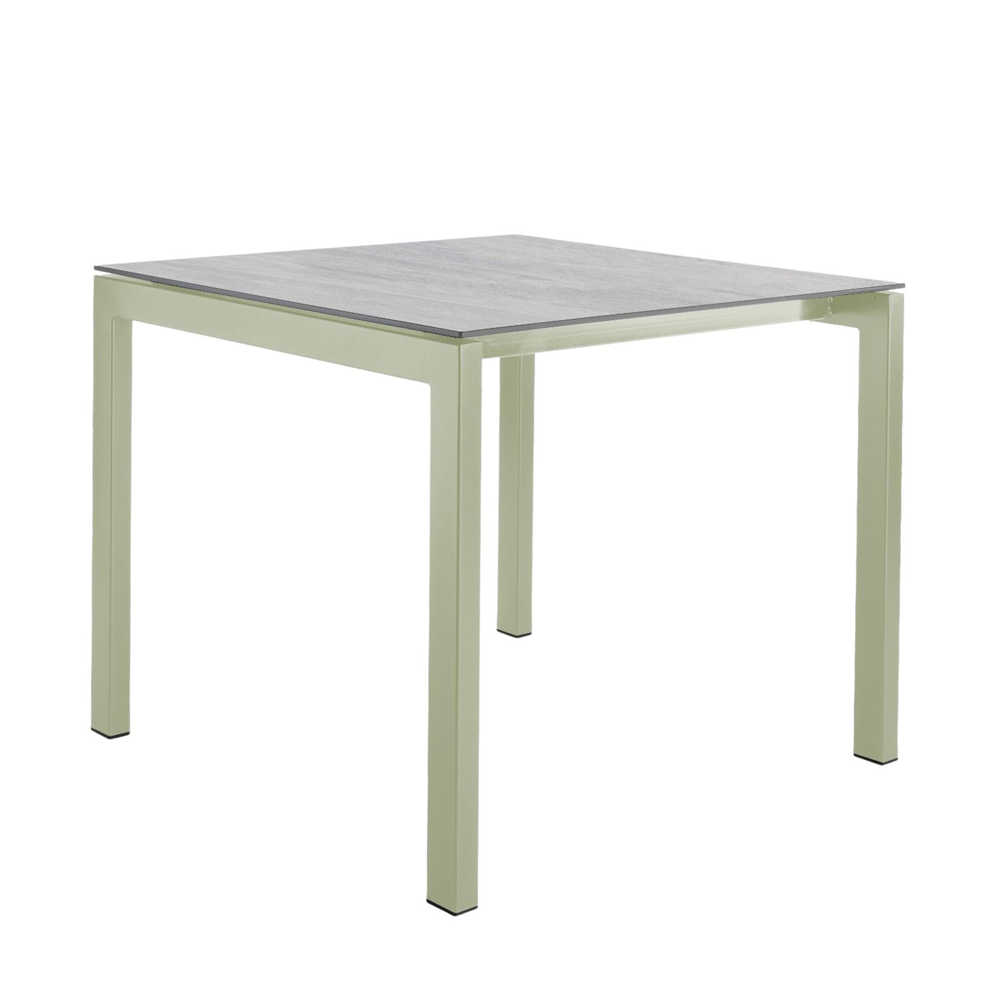 Luzern Glasfaser-Gartentisch Decor 90x90 in Stromboli hell präsentiert im Onlineshop von KAQTU Design AG. Gartentisch ist von Schaffner
