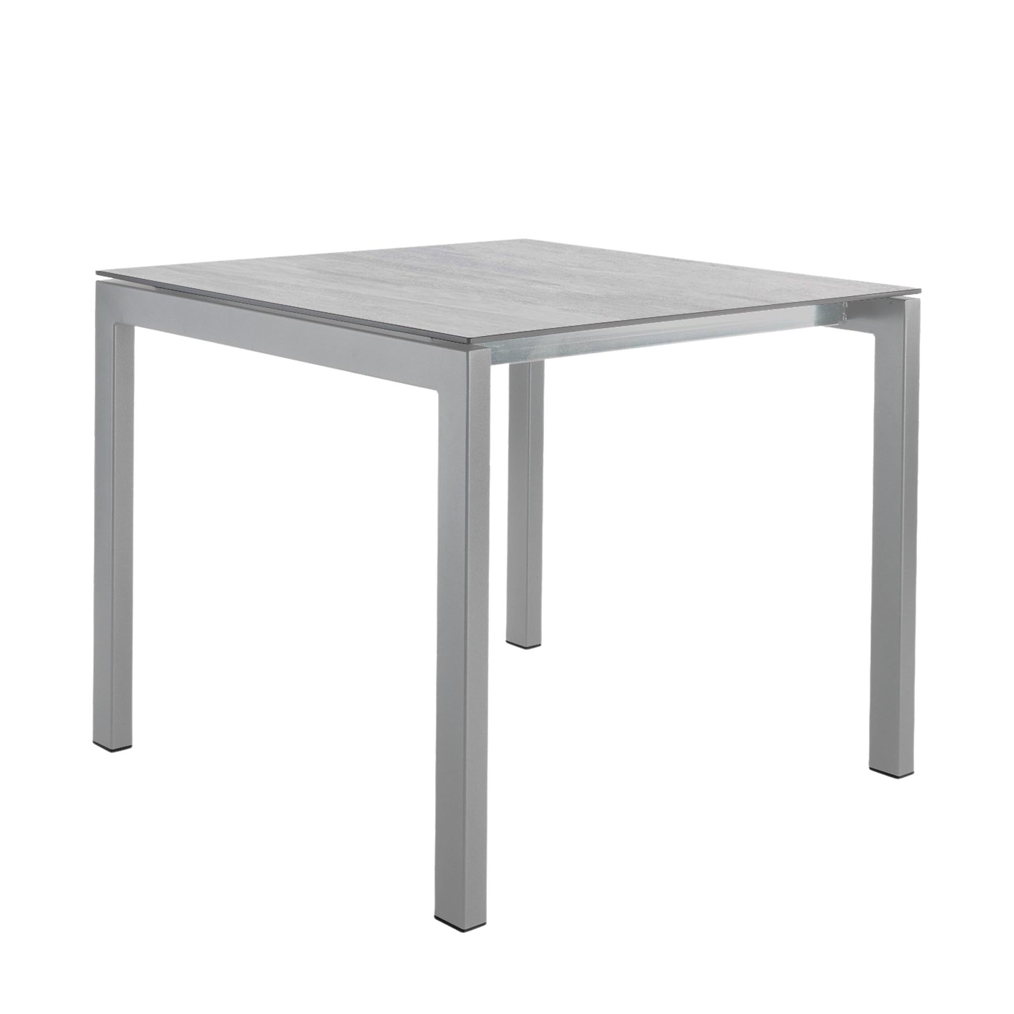 Luzern Glasfaser-Gartentisch Decor 90x90 in Stromboli hell präsentiert im Onlineshop von KAQTU Design AG. Gartentisch ist von Schaffner
