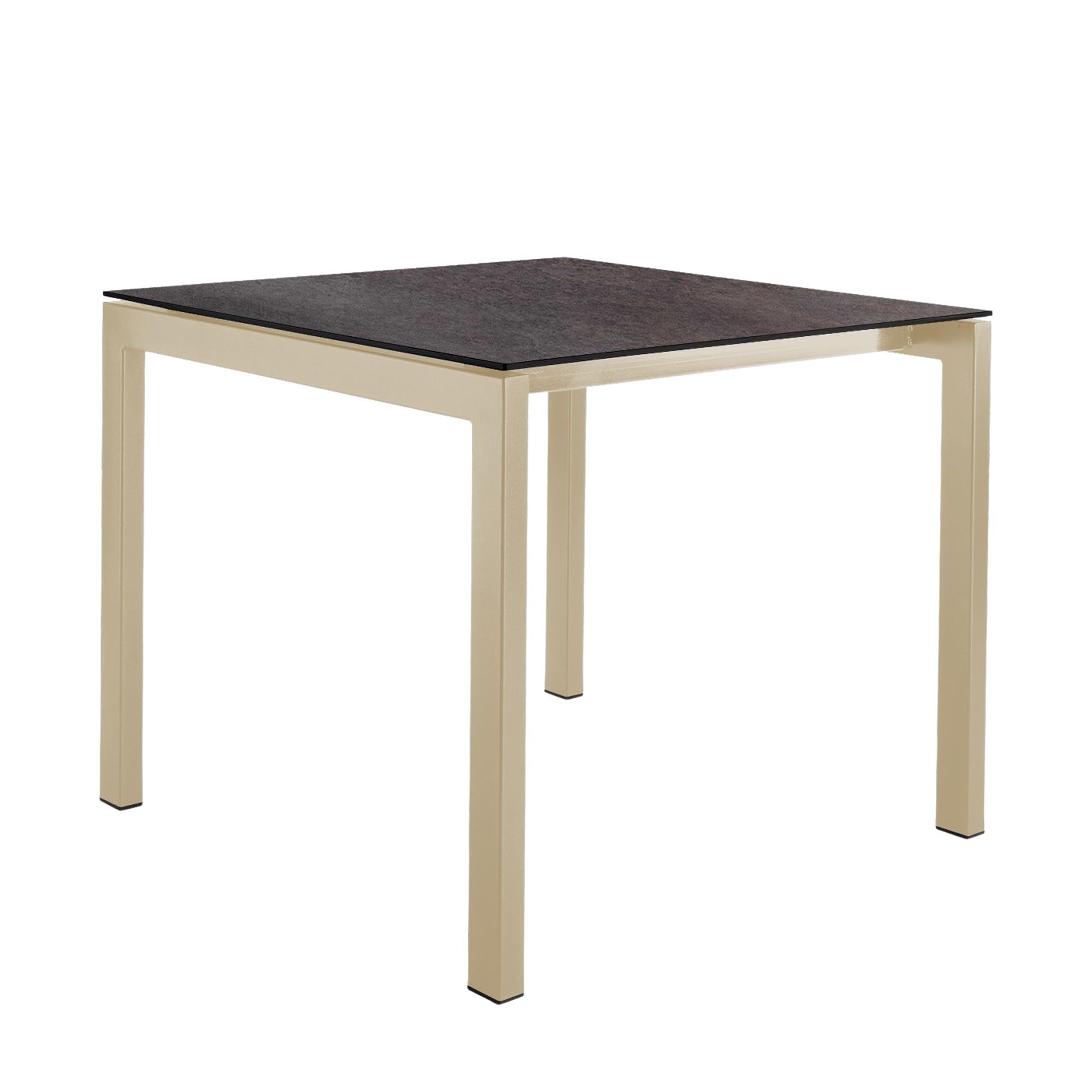 Luzern Glasfaser-Gartentisch Decor 90x90 in Cooperfield präsentiert im Onlineshop von KAQTU Design AG. Gartentisch ist von Schaffner