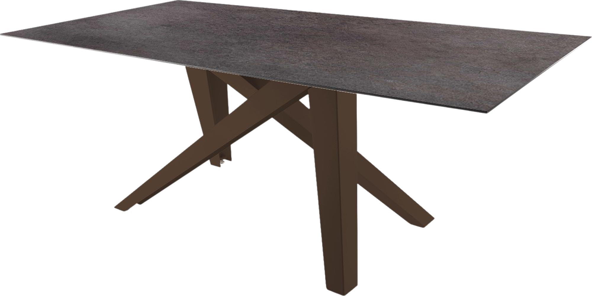 Entdecken Sie den Fiberglastisch Mythen von Schaffner – ein eleganter, robuster Tisch, der jedem Raum einen modernen Akzent verleiht.