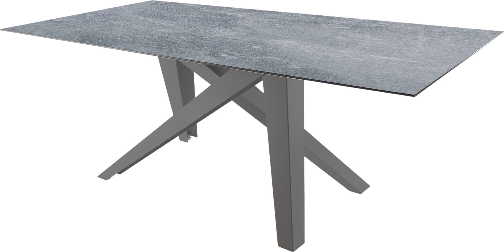 Entdecken Sie den Fiberglastisch Mythen von Schaffner – ein eleganter, robuster Tisch, der jedem Raum einen modernen Akzent verleiht.