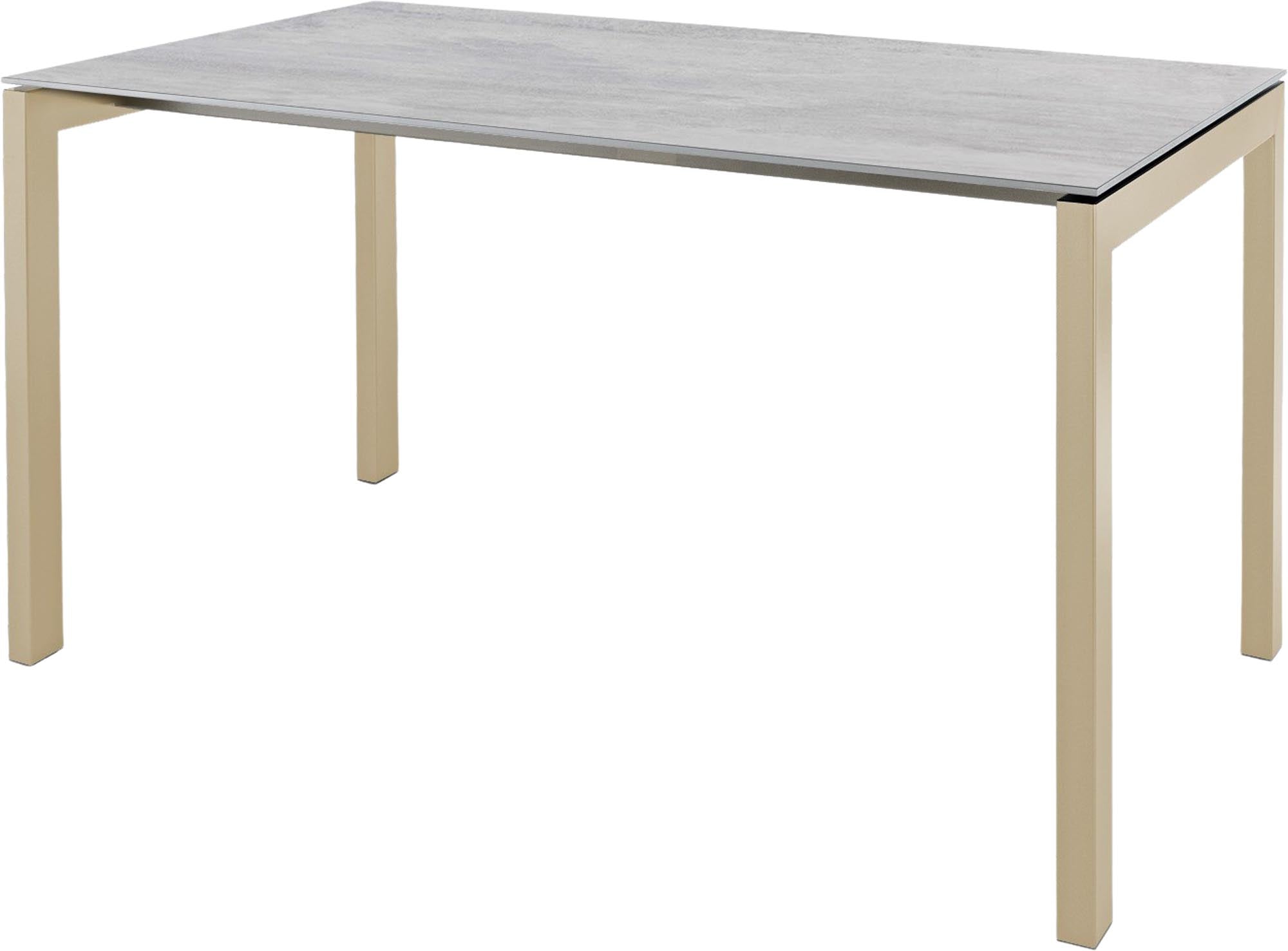 Luzern Glasfaser-Gartentisch 160x90 in Stromboli hell präsentiert im Onlineshop von KAQTU Design AG. Gartentisch ist von Schaffner
