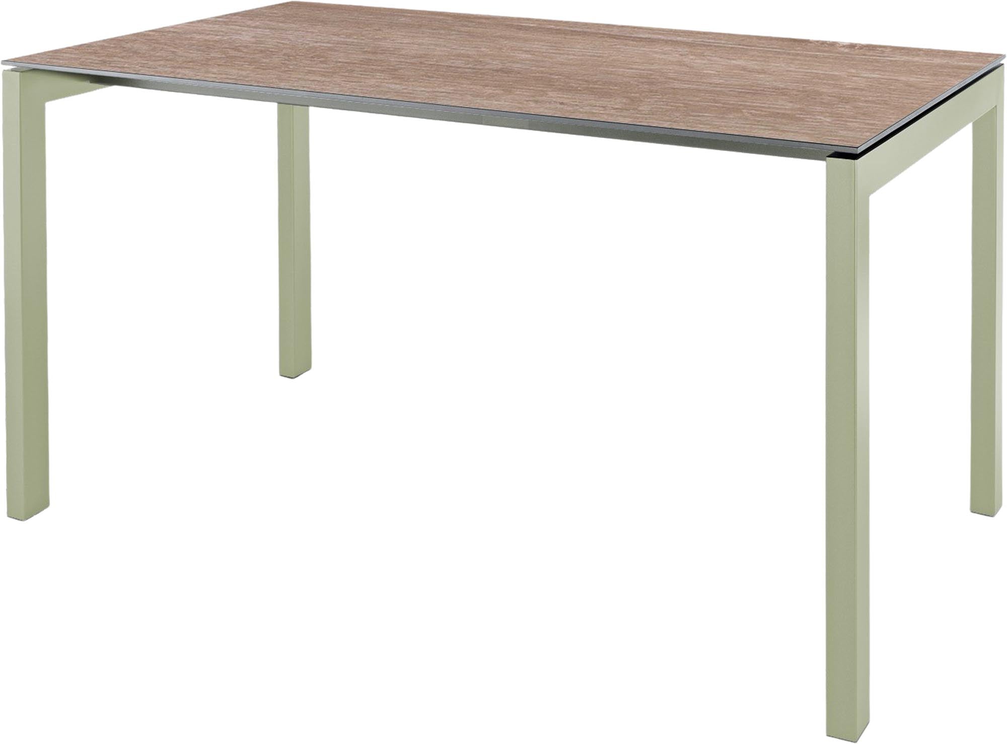 Der Fiberglastisch Luzern 160 x 90 von Schaffner vereint modernes Design mit Funktionalität – perfekt für entspannte Abende im Freien.