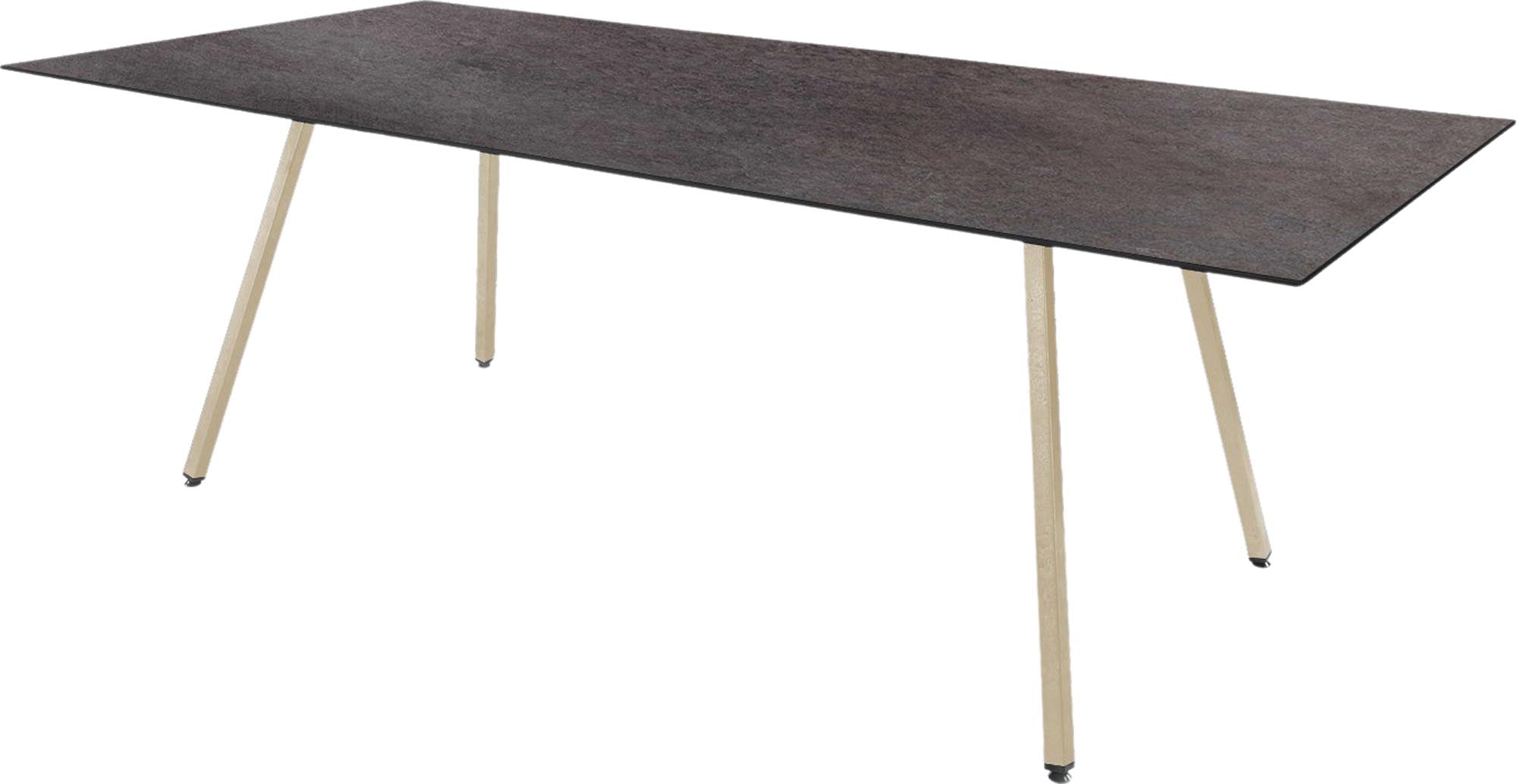 Erleben Sie den robusten Fiberglastisch Chur von Schaffner – die perfekte Wahl für elegante und langlebige Outdoor-Möbel.