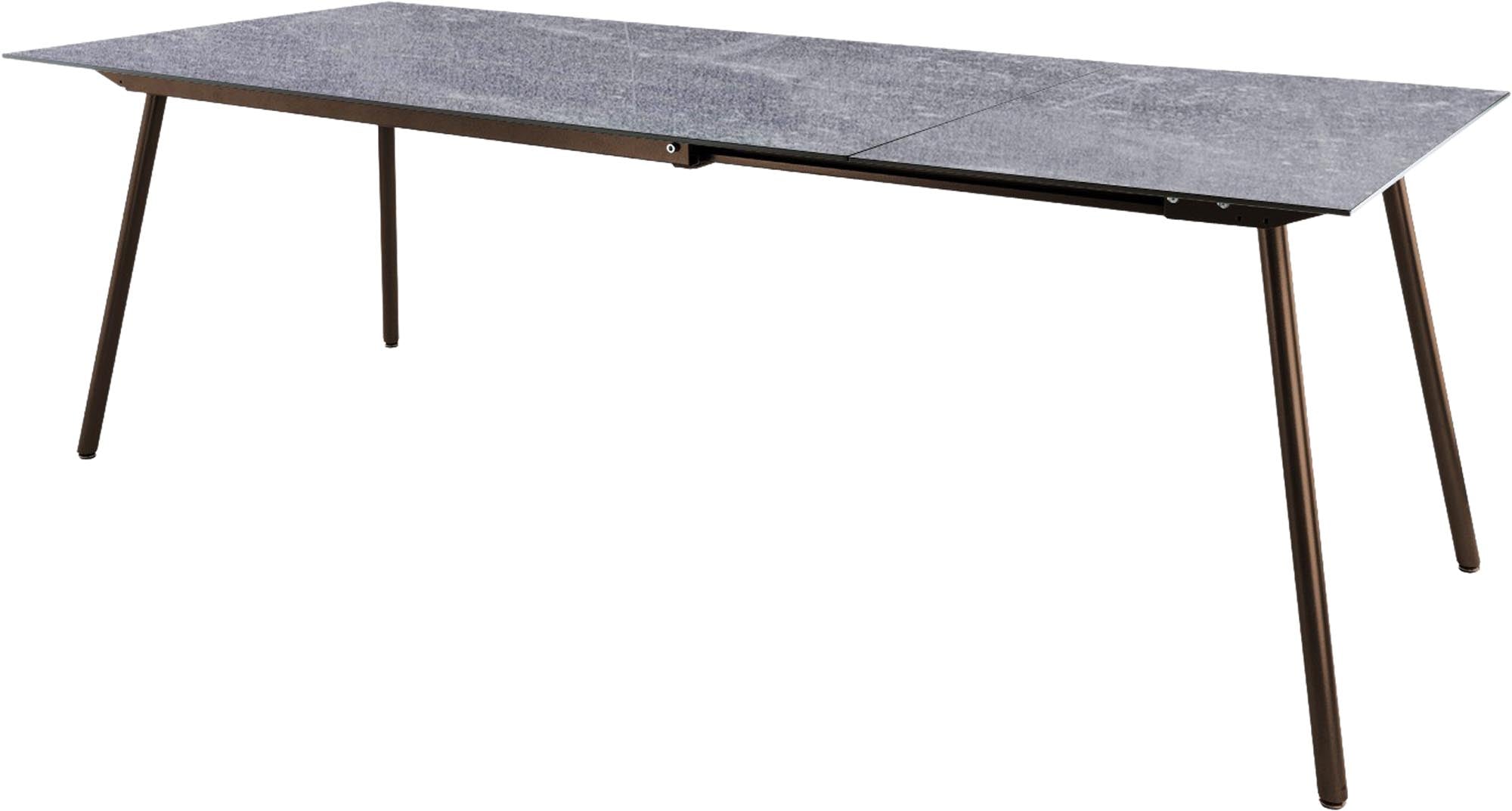 Entdecken Sie den vielseitigen Fiberglastisch Locarno von Schaffner – ideal für jeden Anlass, elegant und ausziehbar für zusätzlichen Platz.