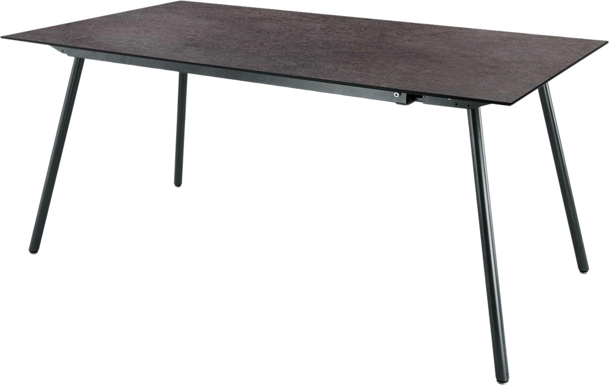 Locarno Glasfaser-Gartentisch 160x90 in Cooperfield präsentiert im Onlineshop von KAQTU Design AG. Gartentisch ist von Schaffner