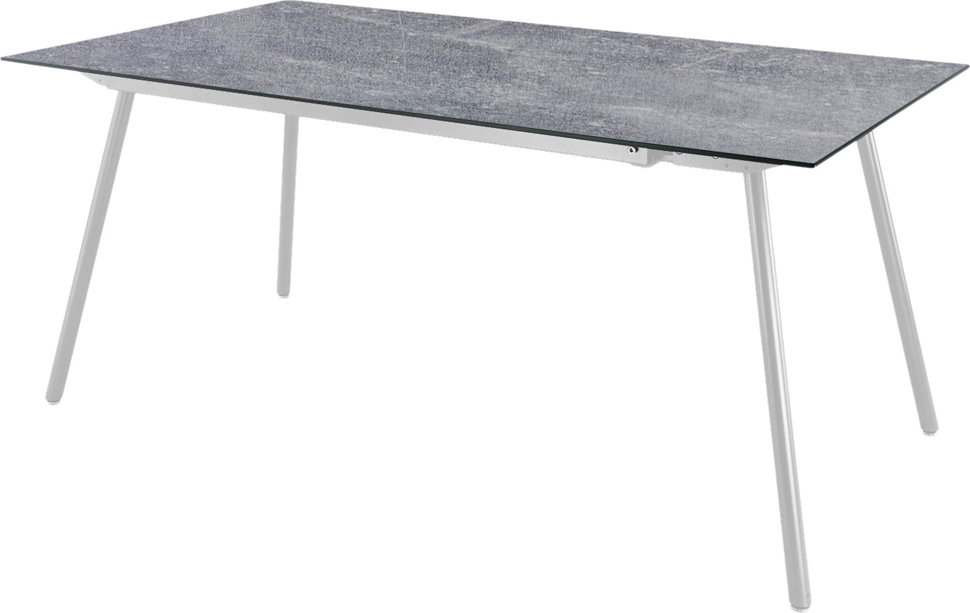 Moderner Glasfaser-Gartentisch 160x90 cm von Schaffner, wetterfest, robust und pflegeleicht. Perfekt für Garten, Terrasse oder Balkon in vielen Farben.