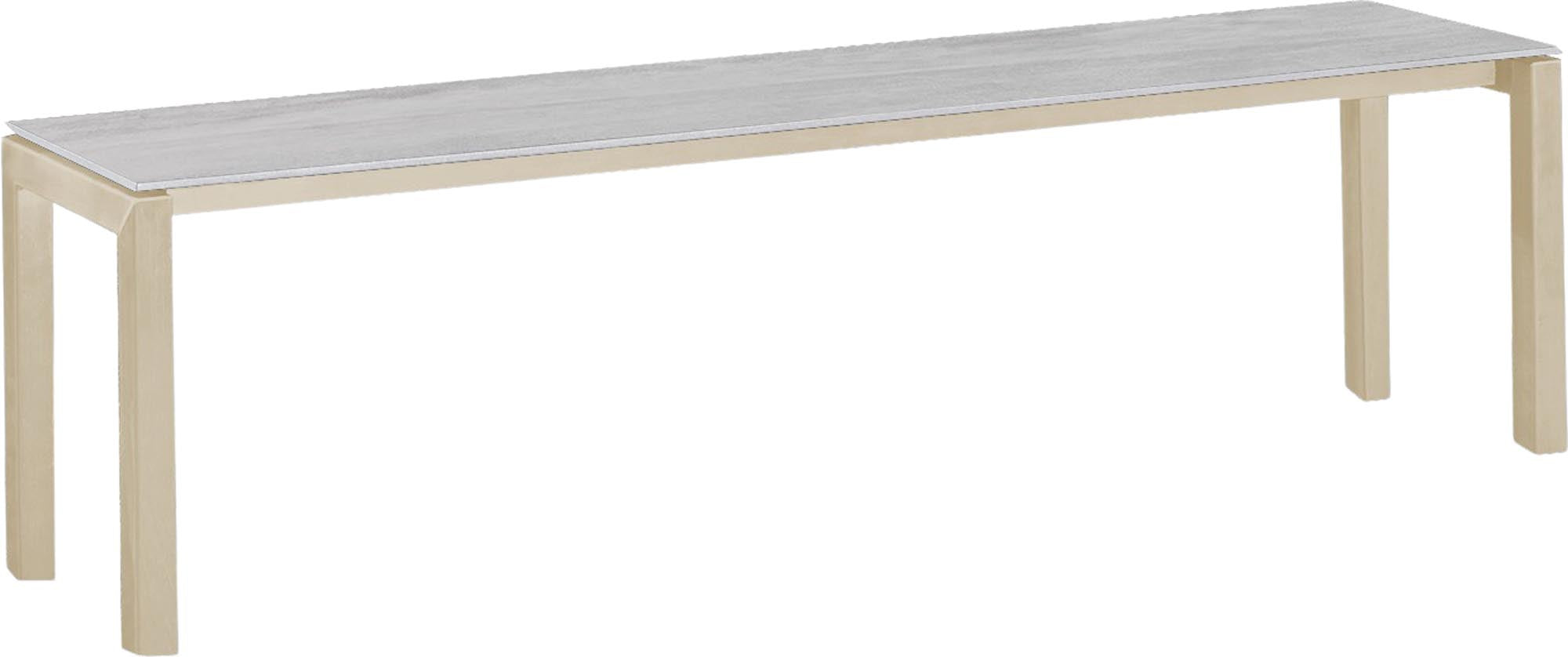 Stilvolle Fiberglasbank Luzern von Schaffner – ideal für zeitgemäße Außenbereiche und entspannende Momente im Freien.