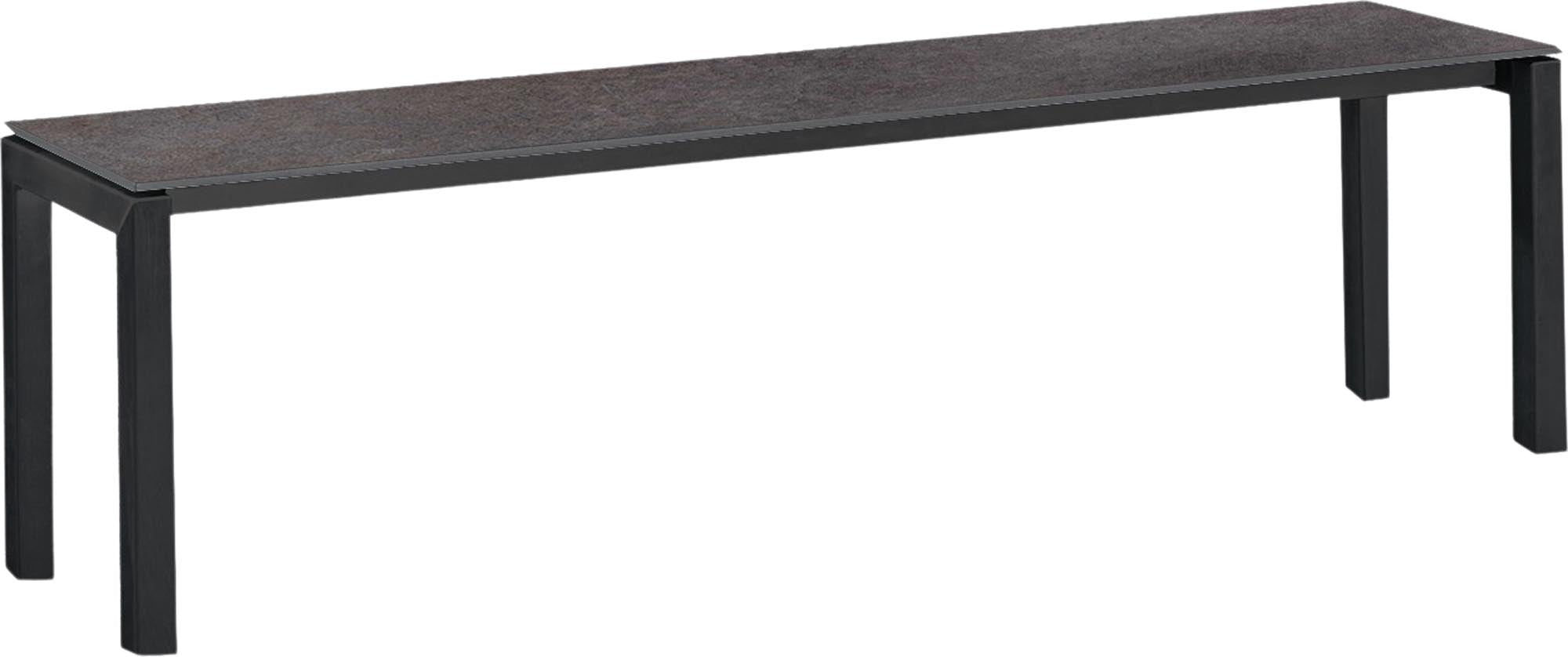 Stilvolle Fiberglasbank Luzern von Schaffner für jeden Aussenbereich.