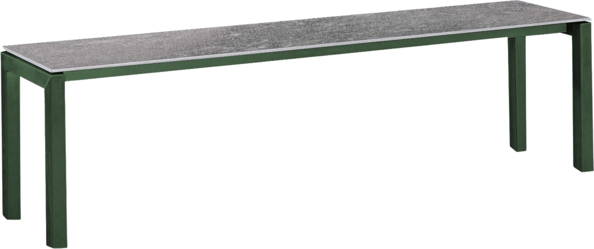 Luzern Glasfaser-Gartenbank Decor 160x32 in Beton präsentiert im Onlineshop von KAQTU Design AG. Gartenbank ist von Schaffner