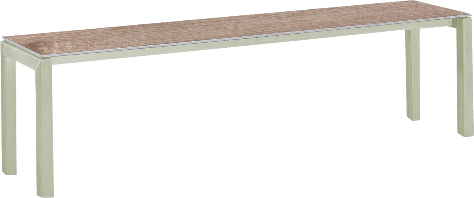 Stilvolle Fiberglasbank Luzern von Schaffner für jeden Aussenbereich.