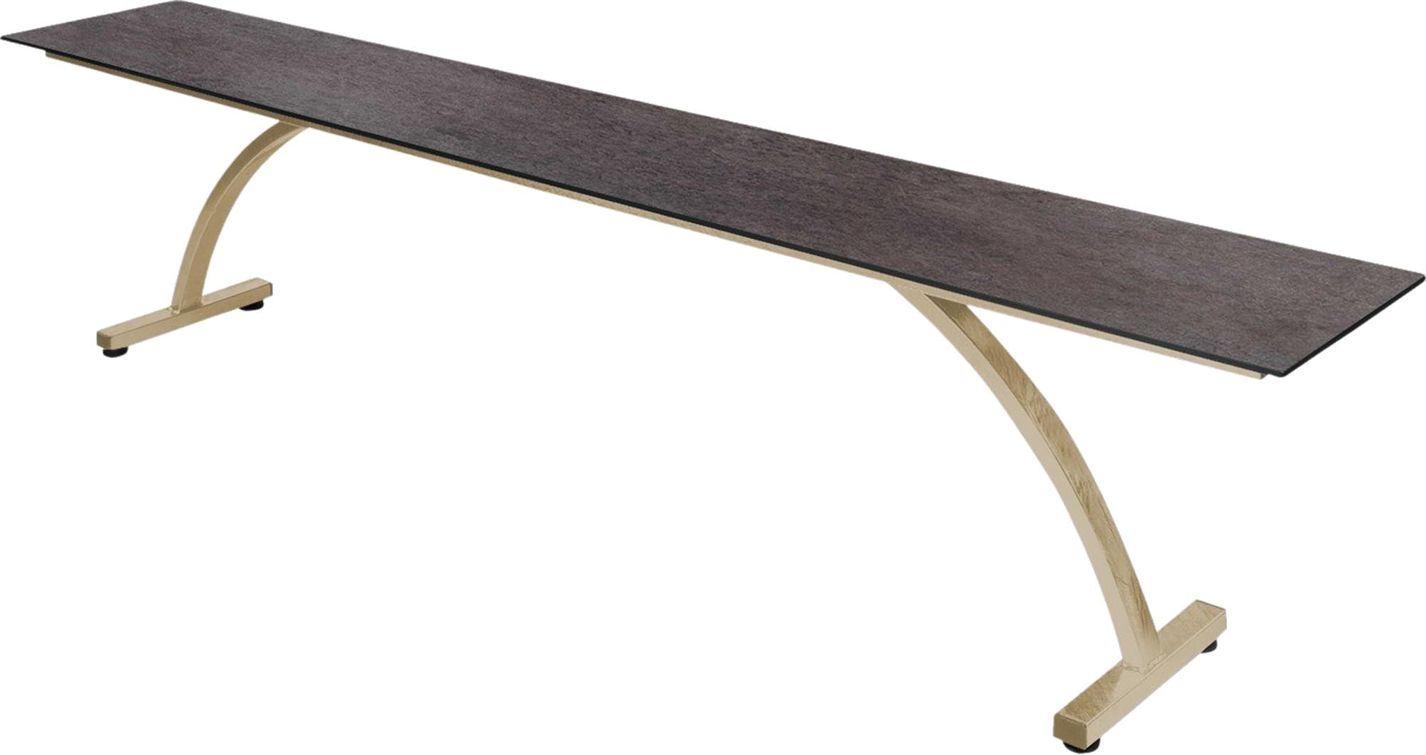 Bernardino Gartenbank aus Glasfasern 220x32 in Cooperfield präsentiert im Onlineshop von KAQTU Design AG. Gartenbank ist von Schaffner