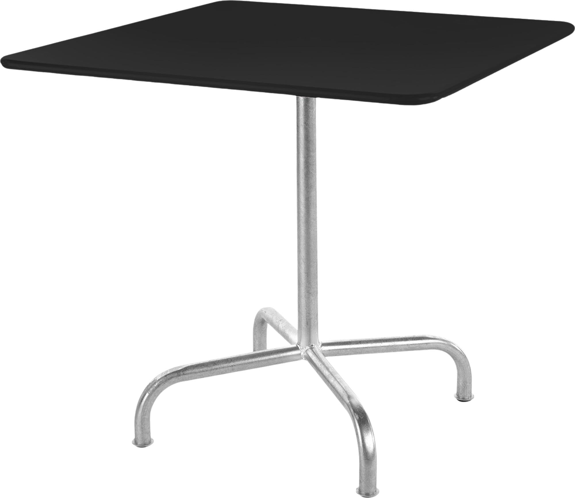 Rigi Metall-Gartentisch 90x90 klappbar in Schwarz präsentiert im Onlineshop von KAQTU Design AG. Gartentisch ist von Schaffner