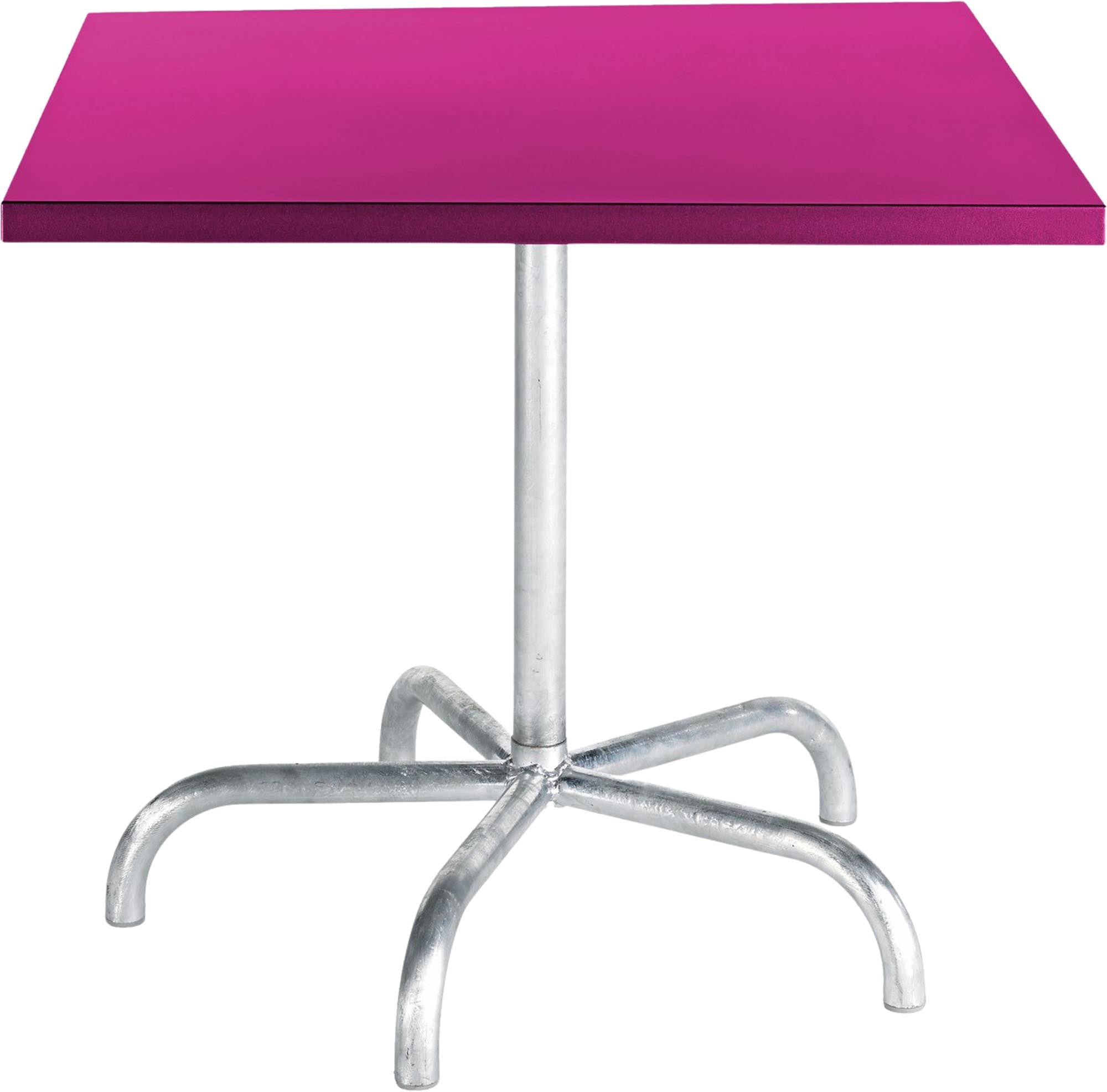 Robuster Tisch Säntis 90x90 von Schaffner für vielseitige Aussenbereiche.