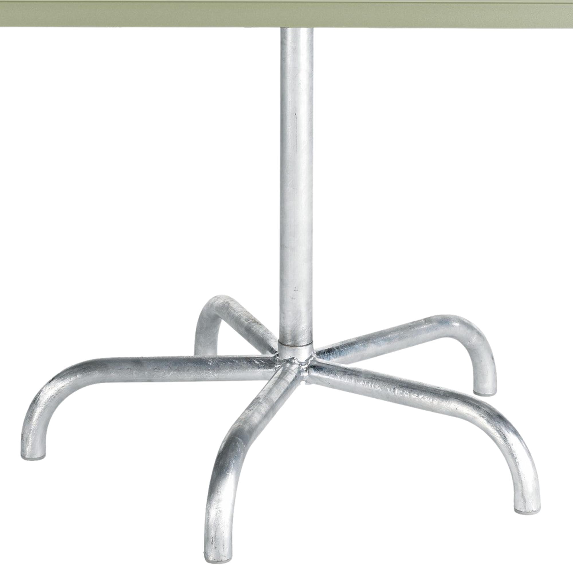Säntis Metall-Gartentisch 90x90 klappbar in Pastellgrün präsentiert im Onlineshop von KAQTU Design AG. Gartentisch ist von Schaffner