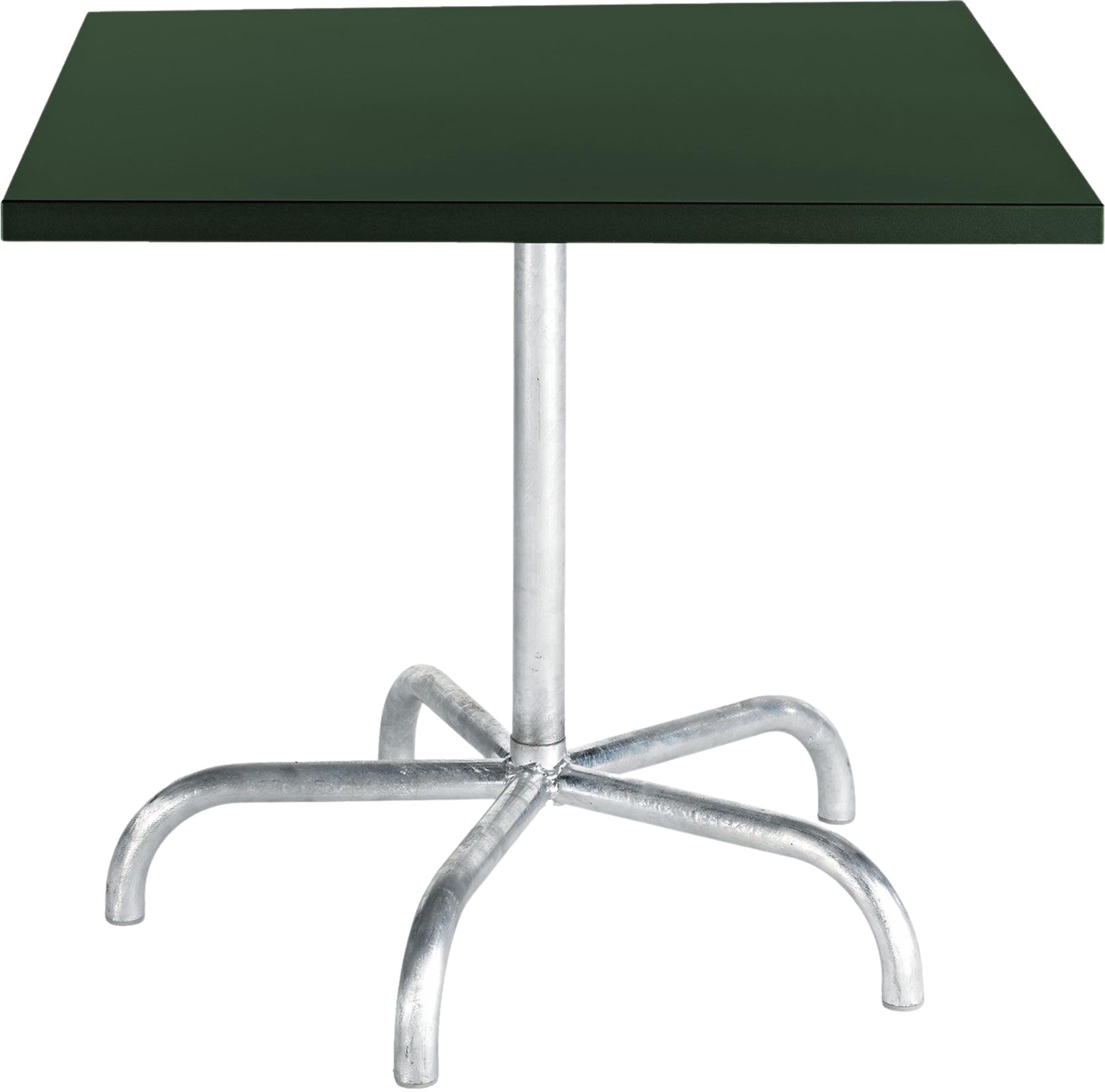 Säntis Metall-Gartentisch 90x90 klappbar in Tannengrün präsentiert im Onlineshop von KAQTU Design AG. Gartentisch ist von Schaffner