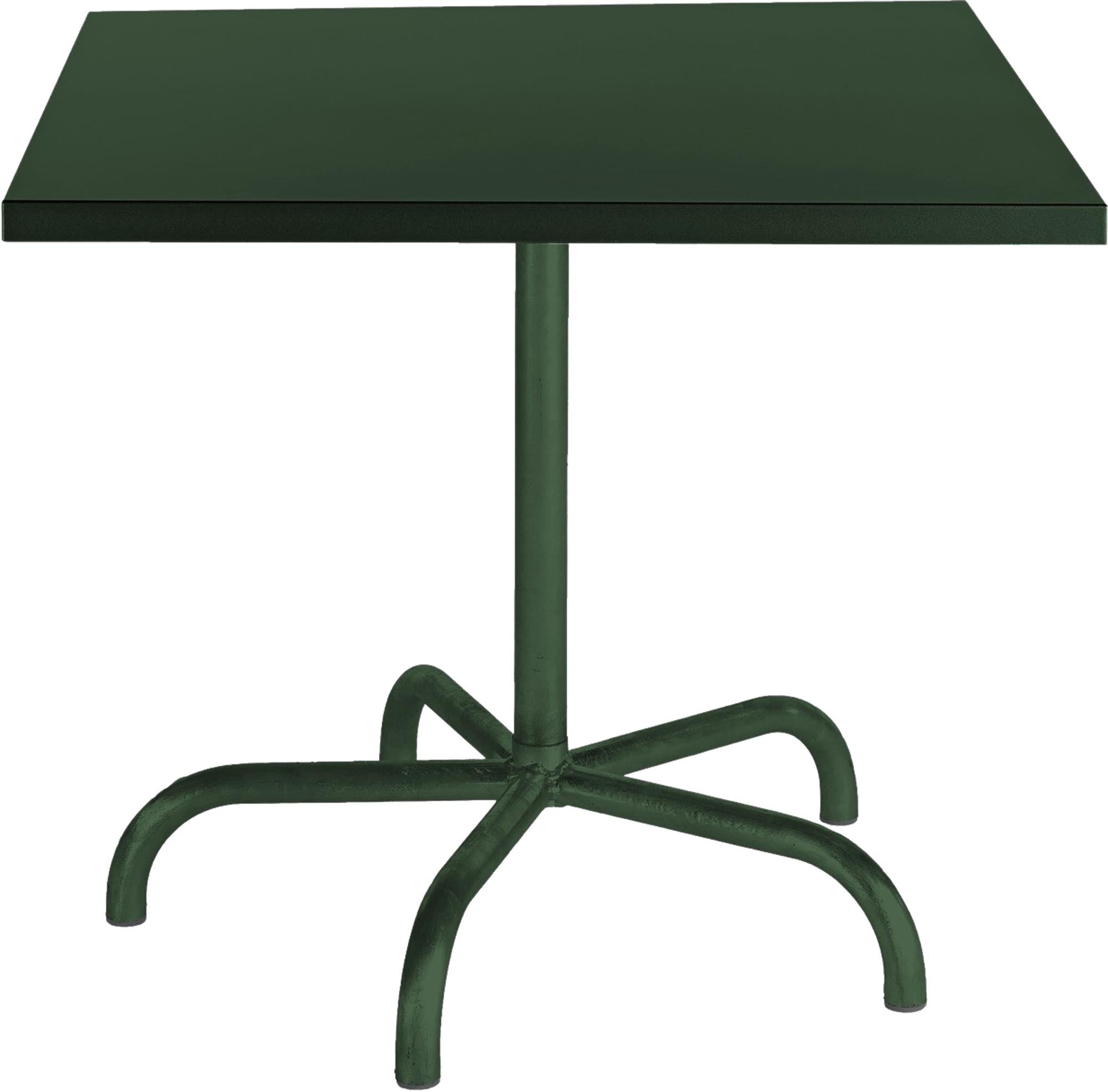 Säntis Metall-Gartentisch 90x90 klappbar in Tannengrün präsentiert im Onlineshop von KAQTU Design AG. Gartentisch ist von Schaffner