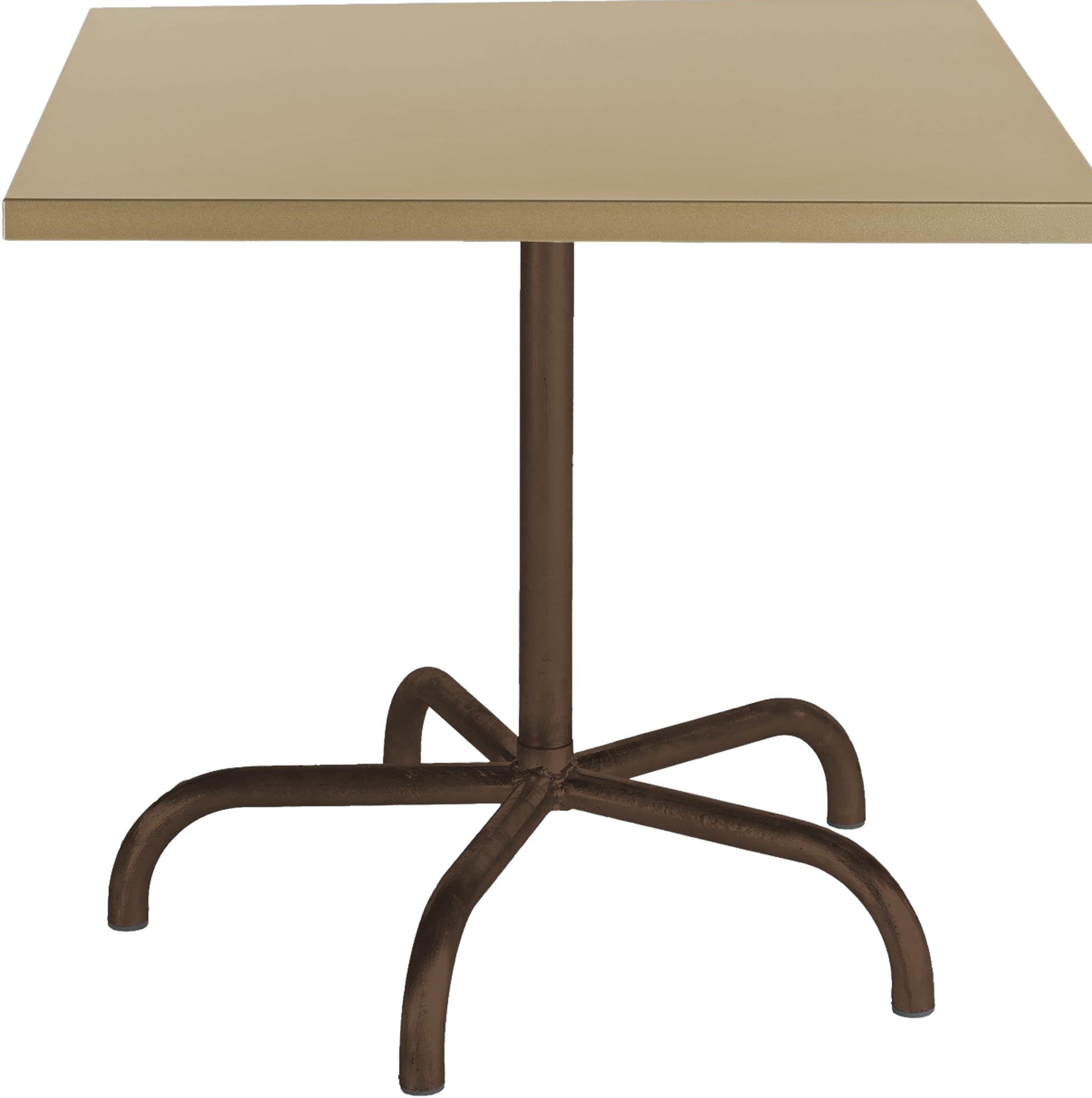 Robuster Tisch Säntis 90x90 von Schaffner für vielseitige Aussenbereiche.