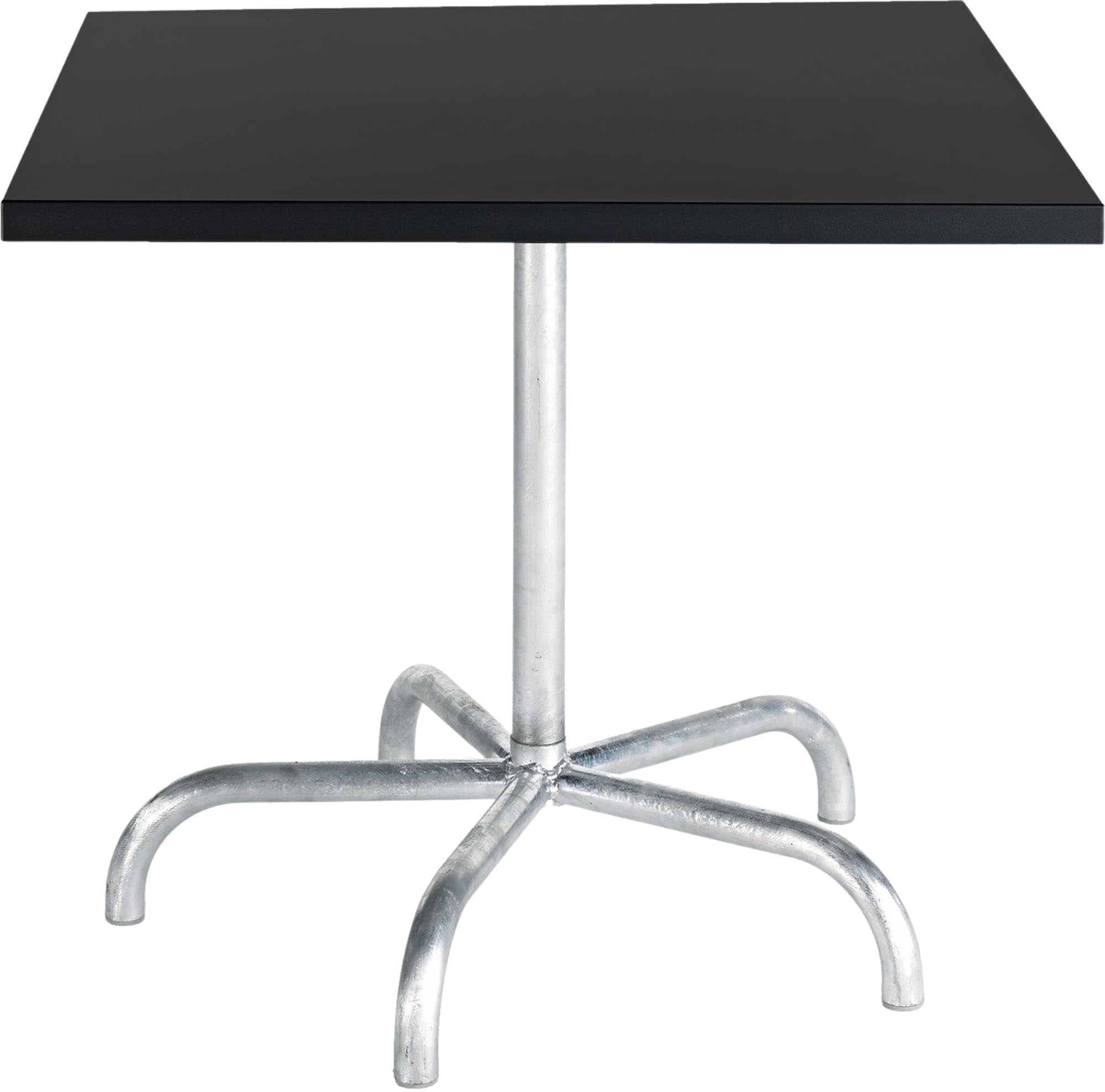 Säntis Metall-Gartentisch 90x90 klappbar in Schwarz präsentiert im Onlineshop von KAQTU Design AG. Gartentisch ist von Schaffner