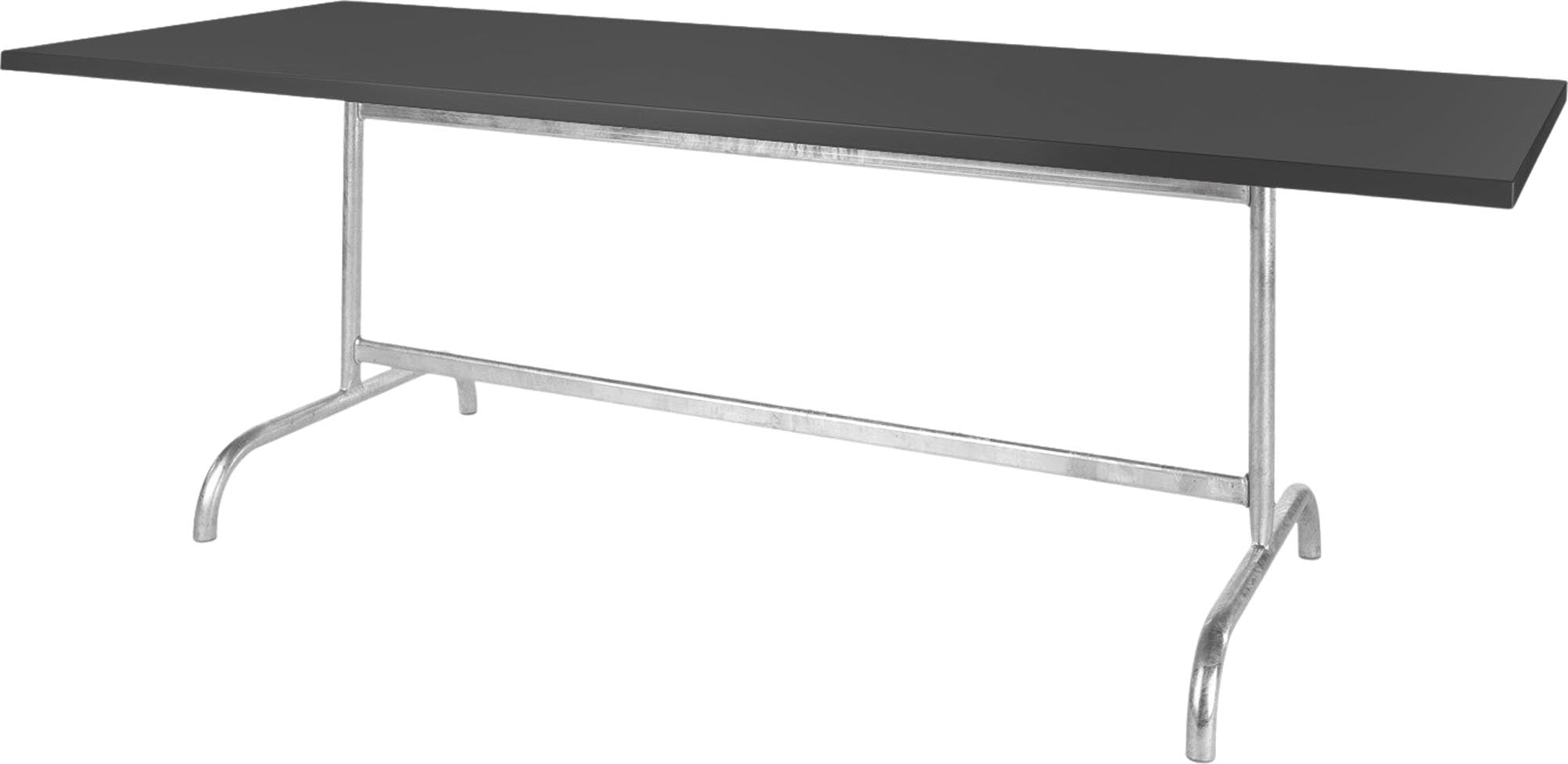 Robuster, wetterfester Säntis Metall-Gartentisch 240x90 cm, klappbar, langlebig, leicht zu reinigen und perfekt für Garten, Balkon oder Terrasse.