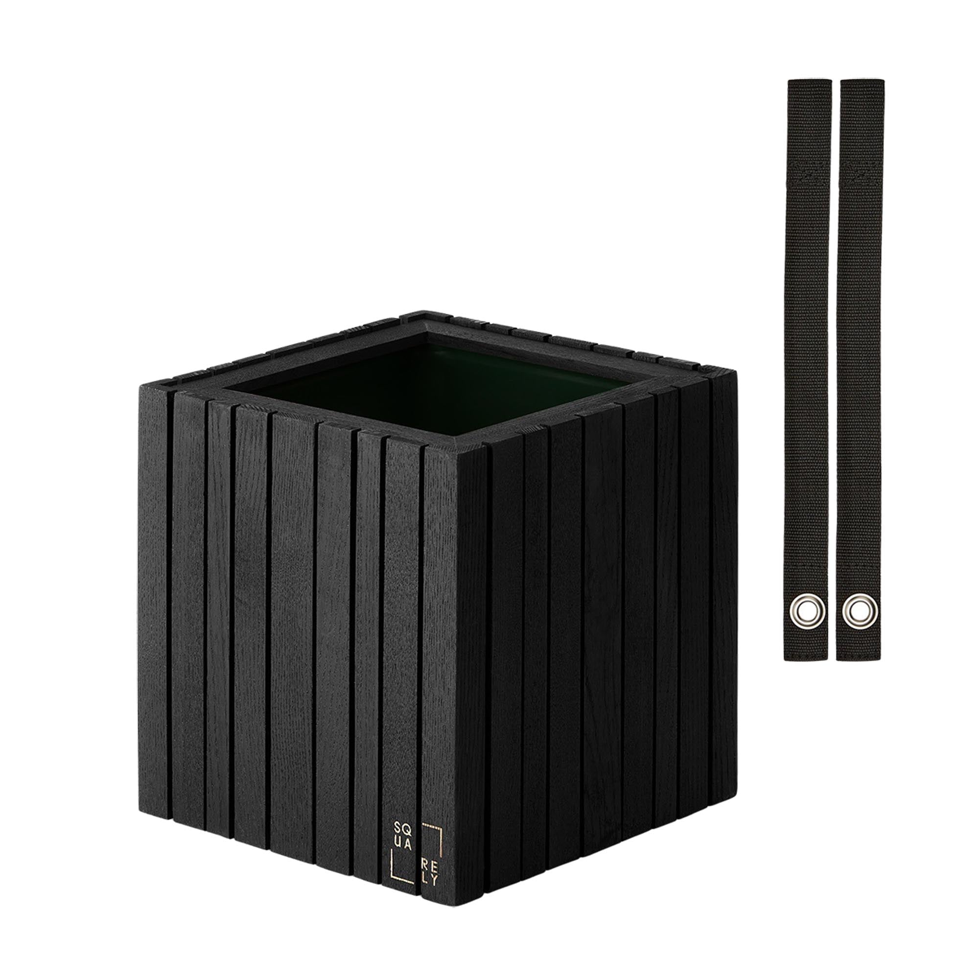 Elegantes Pflanzgefäss mit innovativer Halterung von Squarely Copenhagen.