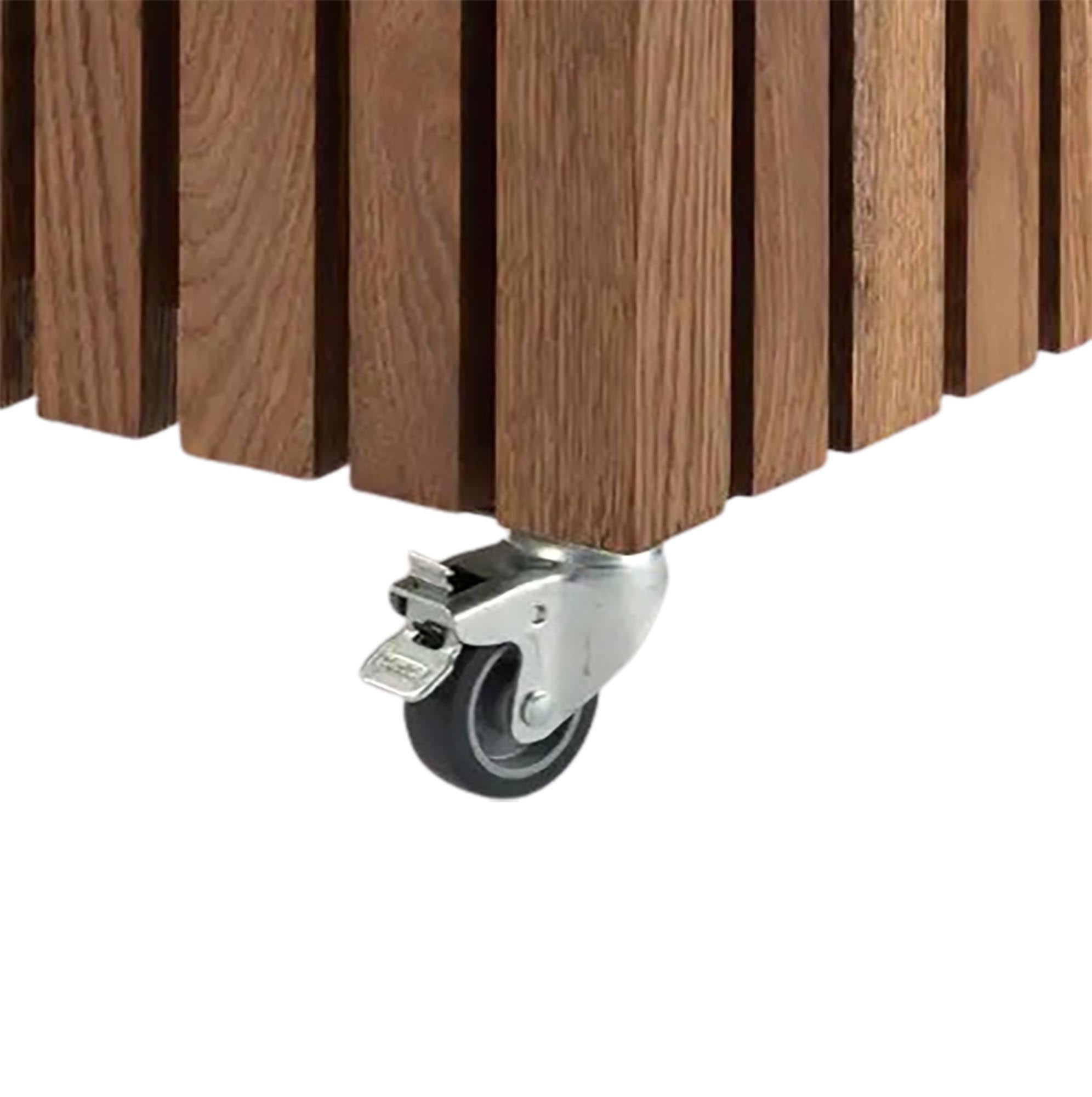 Verleihen Sie Ihren Pflanzen neue Freiheit mit den GrowBIG Rädern von Squarely Copenhagen – das perfekte 4er Set für mühelose Mobilität.