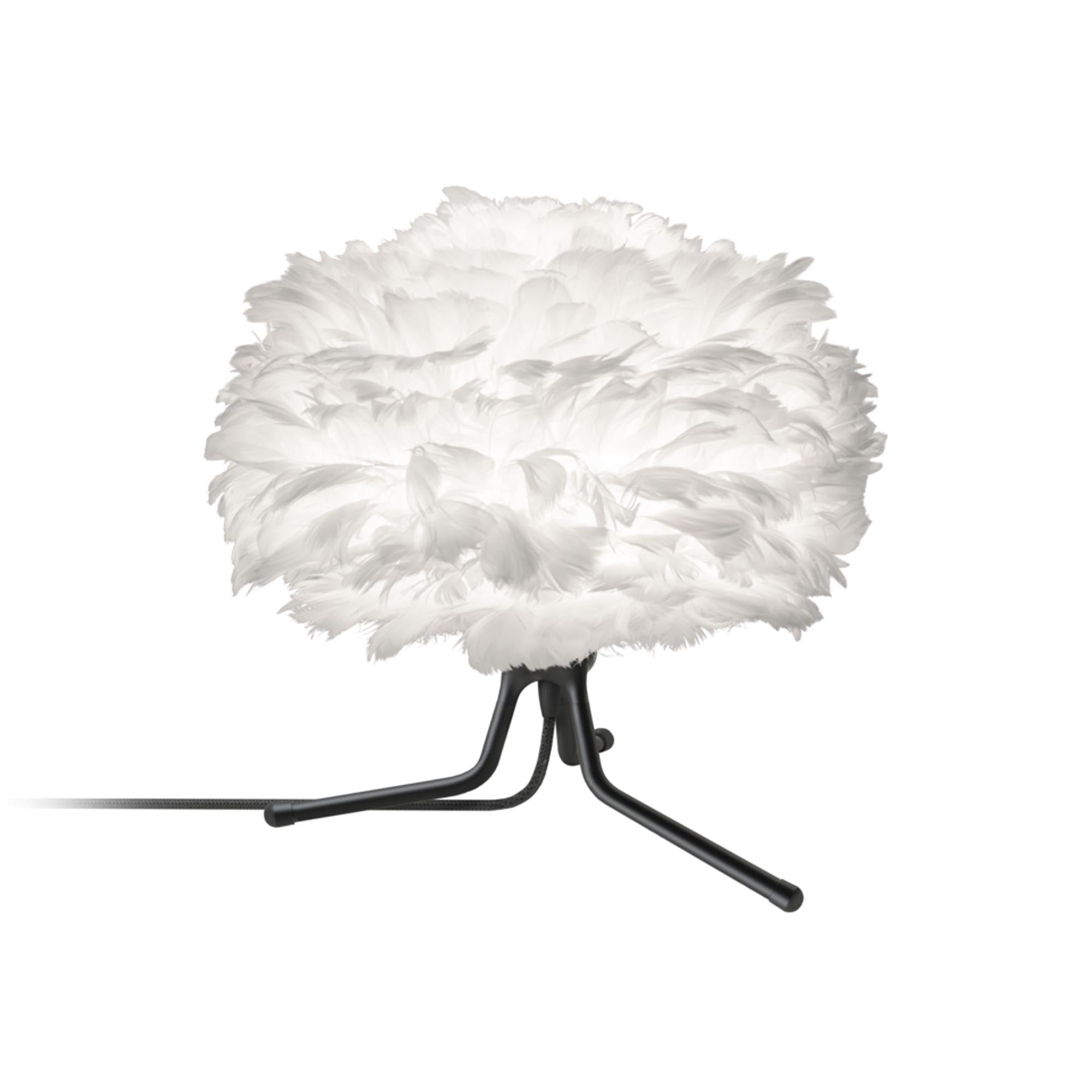 Eos Mini Lampenschirm: Handgefertigte Eleganz aus Gänsefedern, die sanftes Licht verbreitet und jeden Raum stilvoll aufwertet.