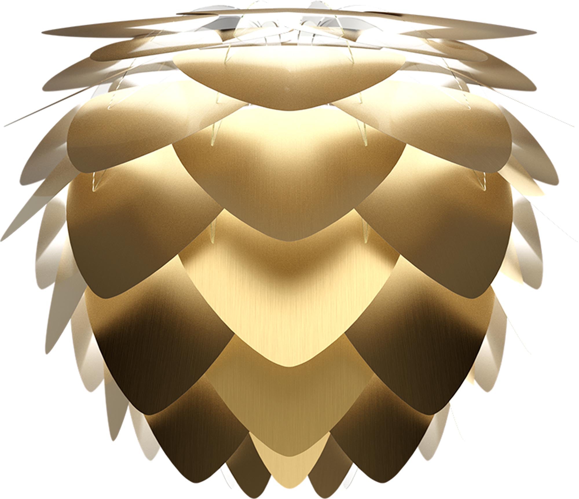 Aluvia Mini: Eleganter Lampenschirm mit nordischem Designflair.