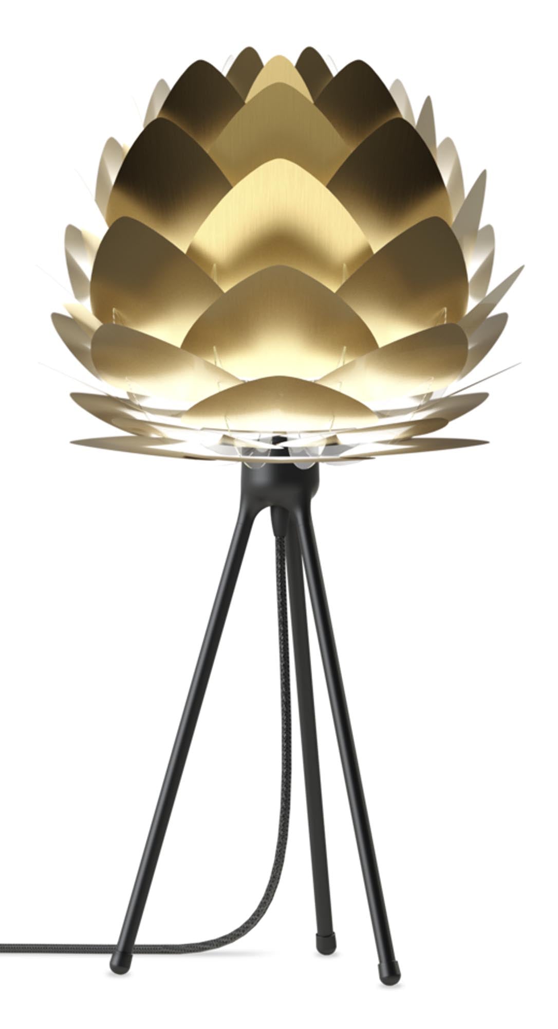 Aluvia Mini: Kompakter Lampenschirm aus robustem Aluminium, inspiriert von der Natur, in acht stilvollen Farben erhältlich.